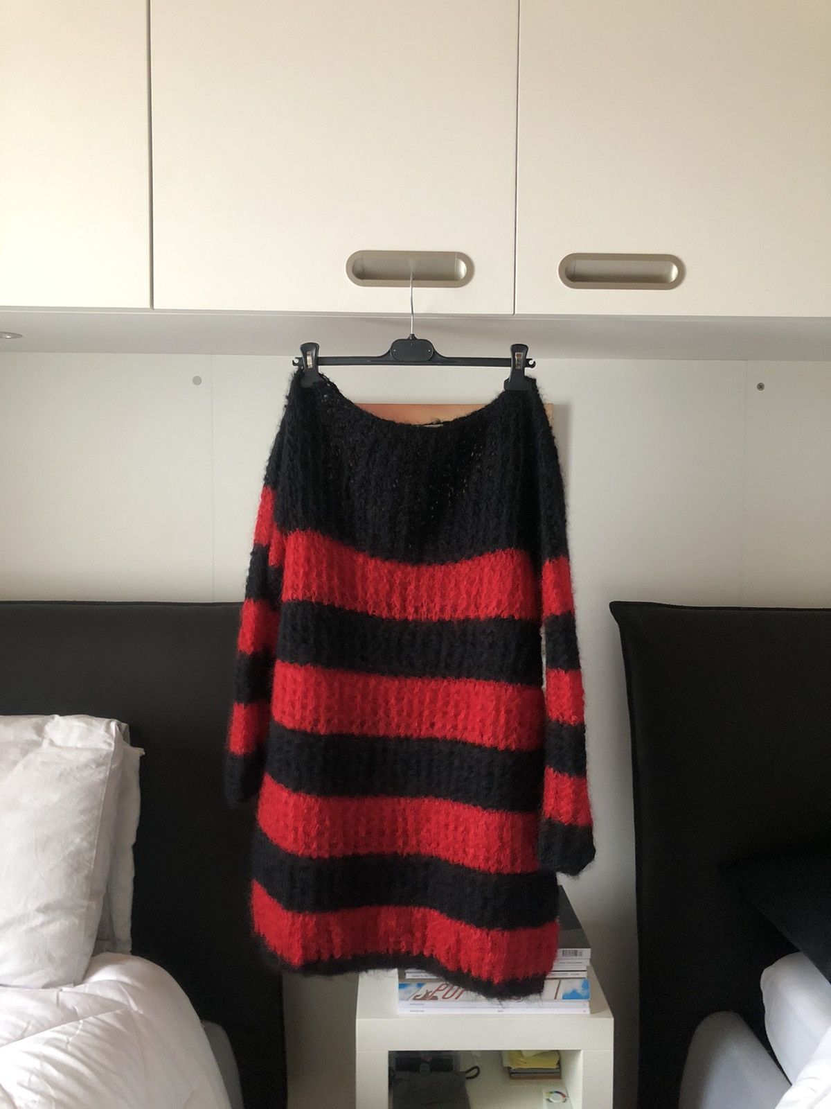 Hedi Slimane × Saint Laurent Paris FW13 Hedi Slimane Saint Laurent Menswear Mohair Sweater Size US XS / EU 42 / 0 - 2 Thumbnail