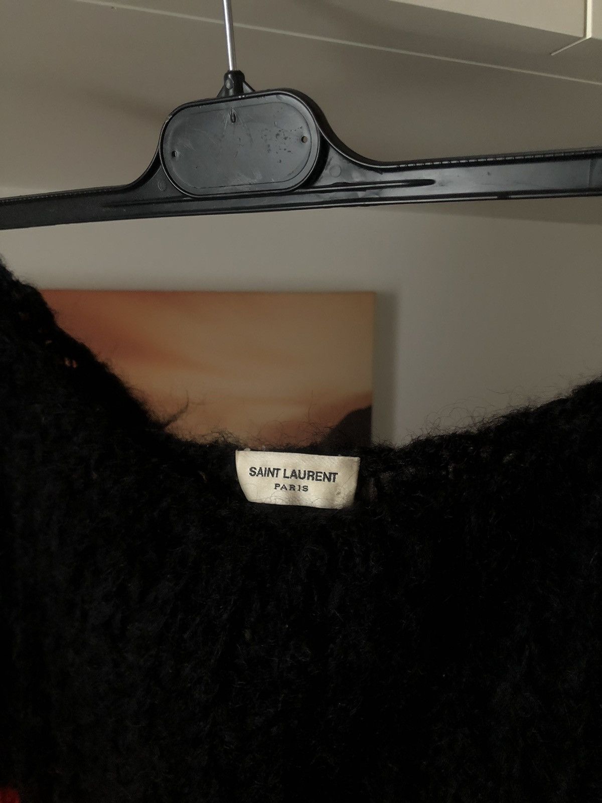 Hedi Slimane × Saint Laurent Paris FW13 Hedi Slimane Saint Laurent Menswear Mohair Sweater Size US XS / EU 42 / 0 - 5 Thumbnail