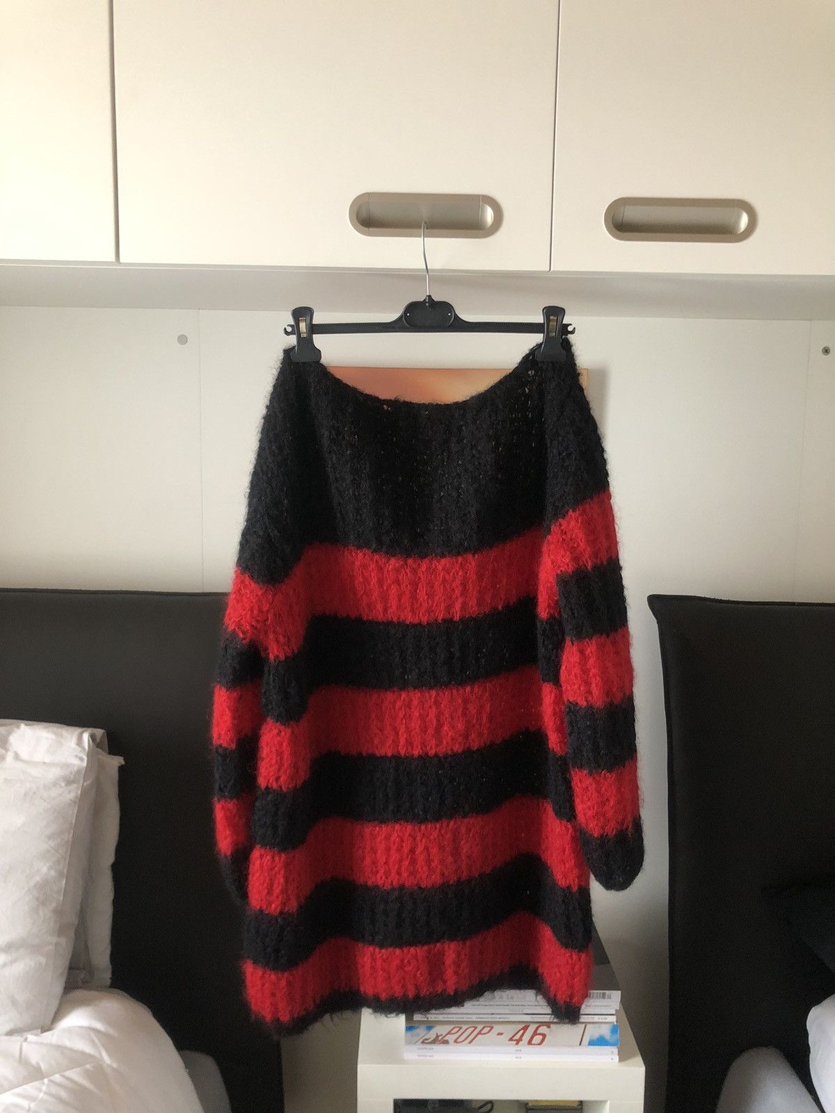 Hedi Slimane × Saint Laurent Paris FW13 Hedi Slimane Saint Laurent Menswear Mohair Sweater Size US XS / EU 42 / 0 - 6 Thumbnail