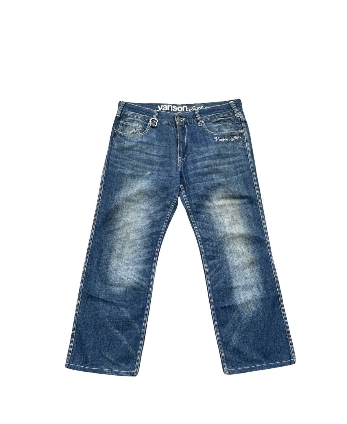 Vanson Leathers Vanson Leather Emboiderey Design Denim Size US 36 / EU 52 - 2 Thumbnail