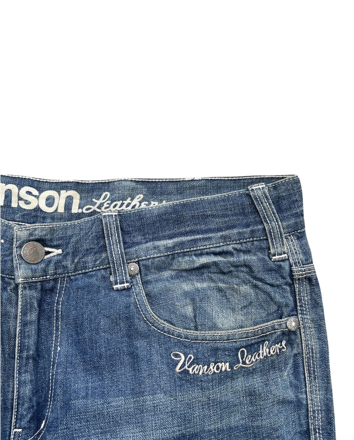 Vanson Leathers Vanson Leather Emboiderey Design Denim Size US 36 / EU 52 - 8 Thumbnail