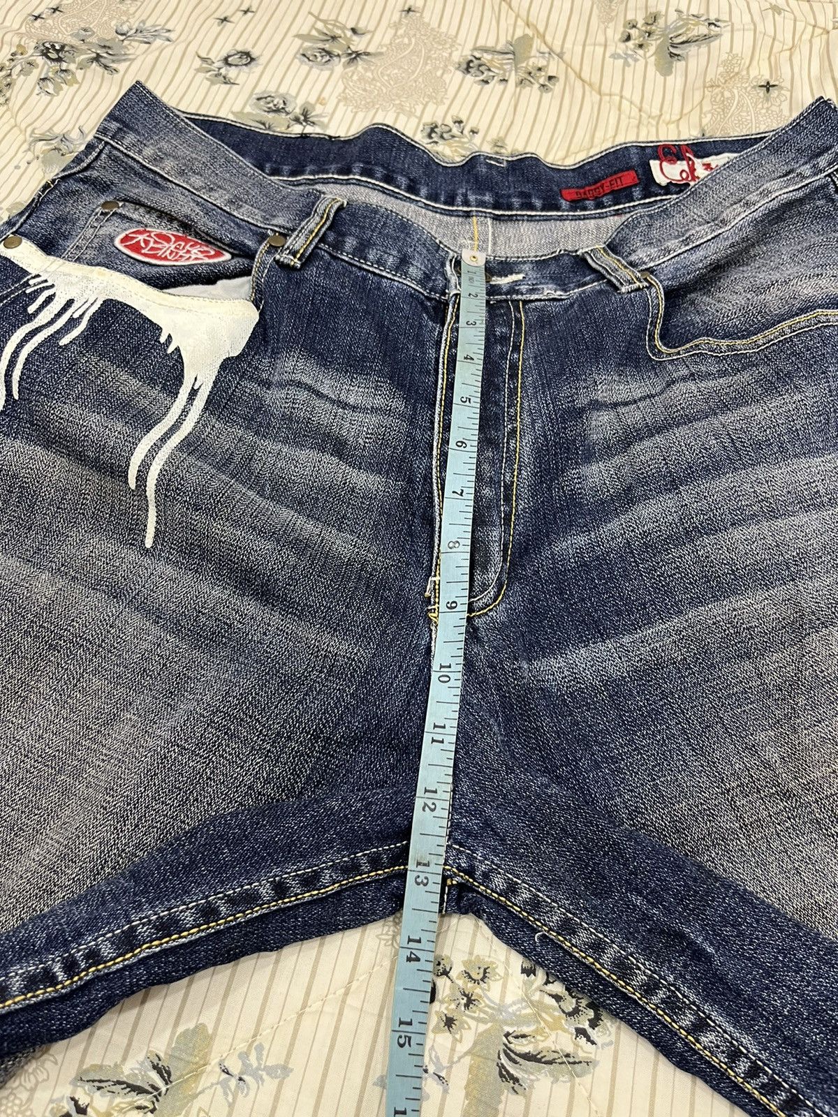 Ecko Unltd. K. ECKO HYPEBEAST DISTRESSED DENIM Size US 34 / EU 50 - 13 Thumbnail