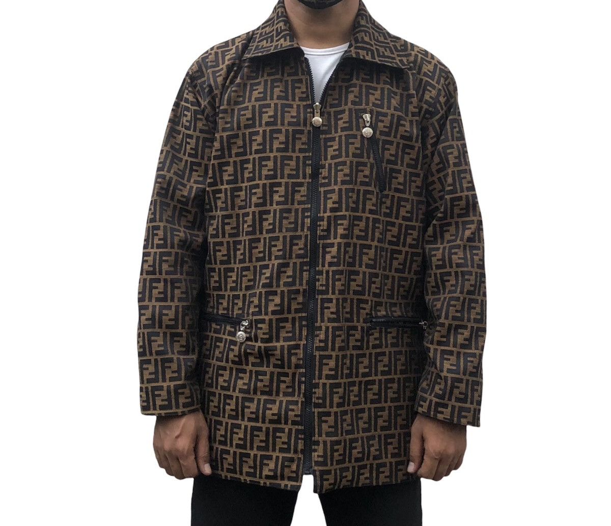 Fendi Vintage Fendi Roma Amor Riversible Jacket Size US L / EU 52-54 / 3 - 18 Thumbnail