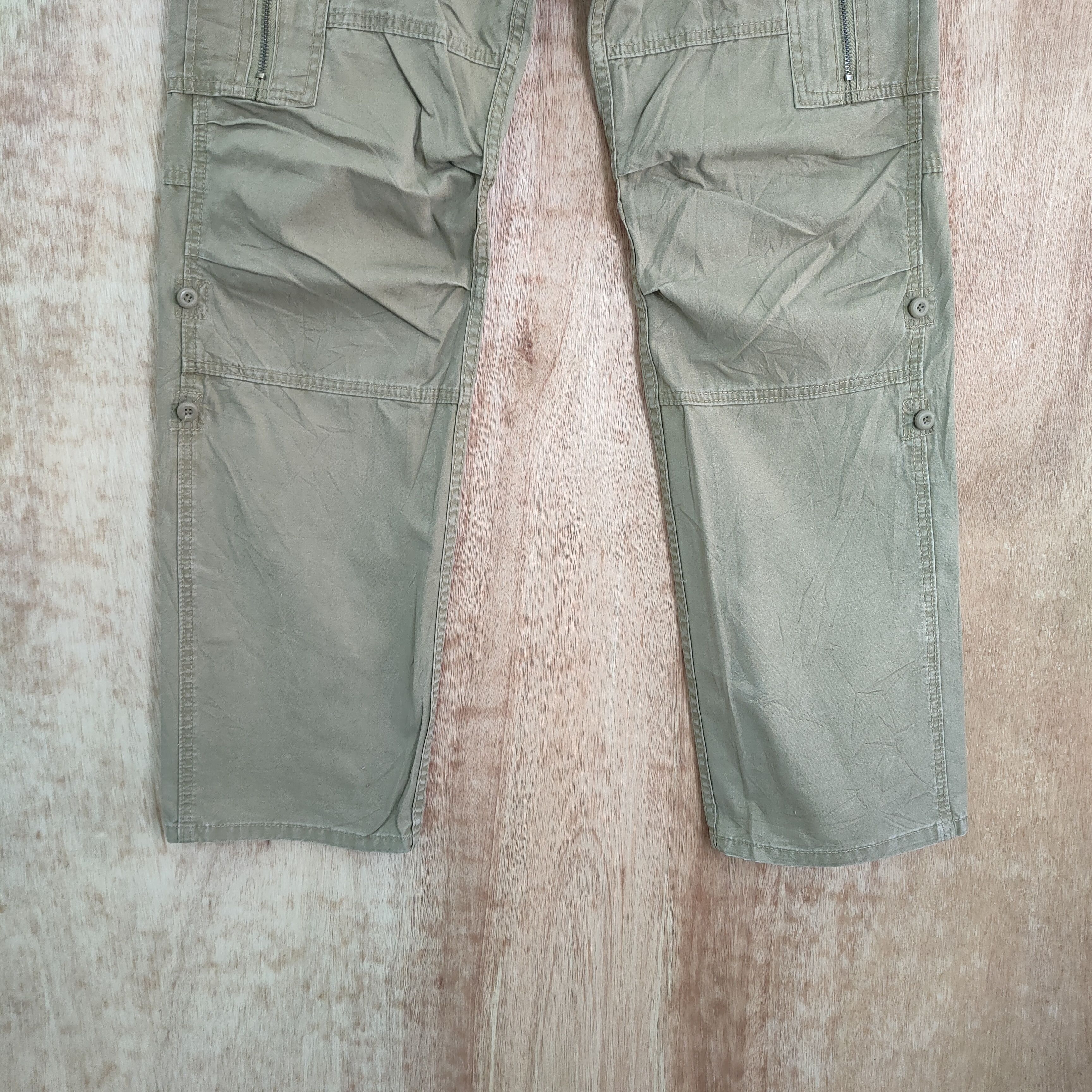 Japanese Brand × Vintage FAMOUS FUNCTION GARMENT CARGO PANTS Size US 32 / EU 48 - 4 Thumbnail