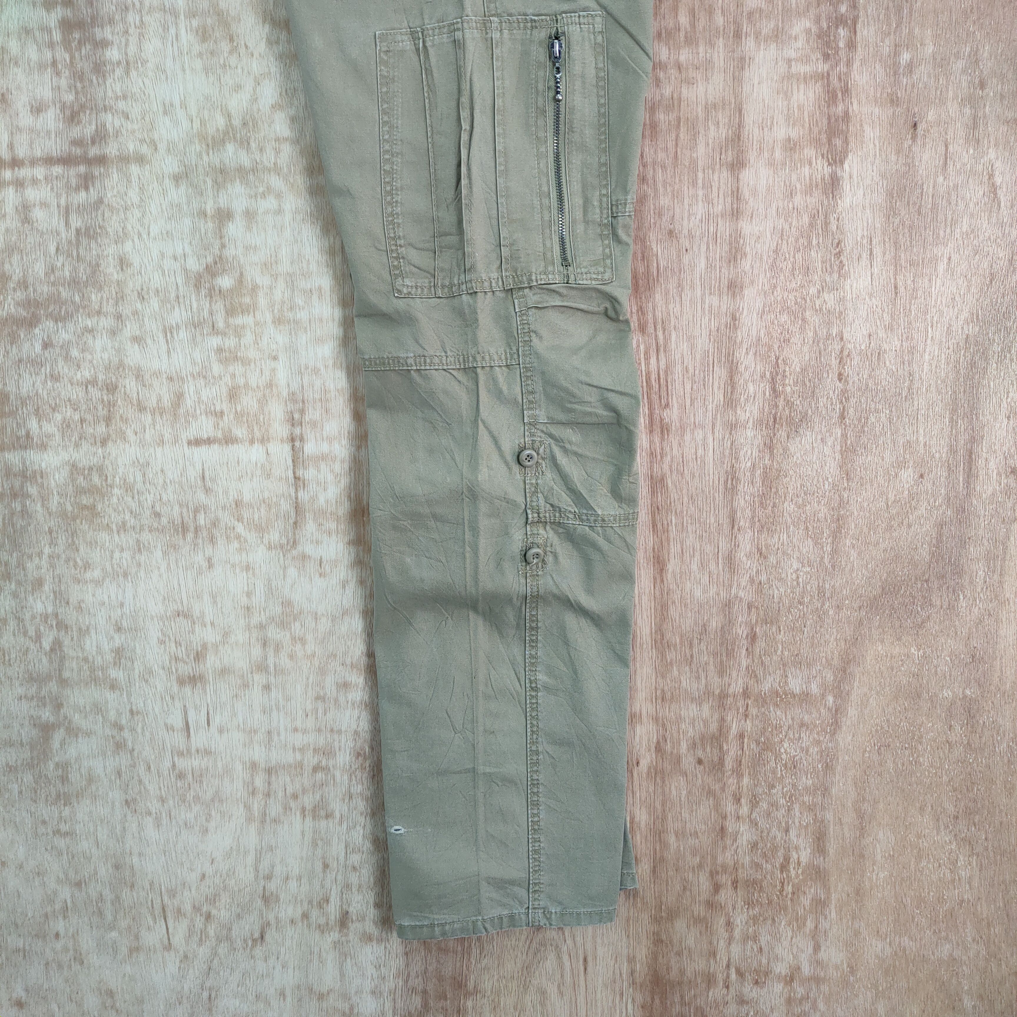 Japanese Brand × Vintage FAMOUS FUNCTION GARMENT CARGO PANTS Size US 32 / EU 48 - 10 Thumbnail