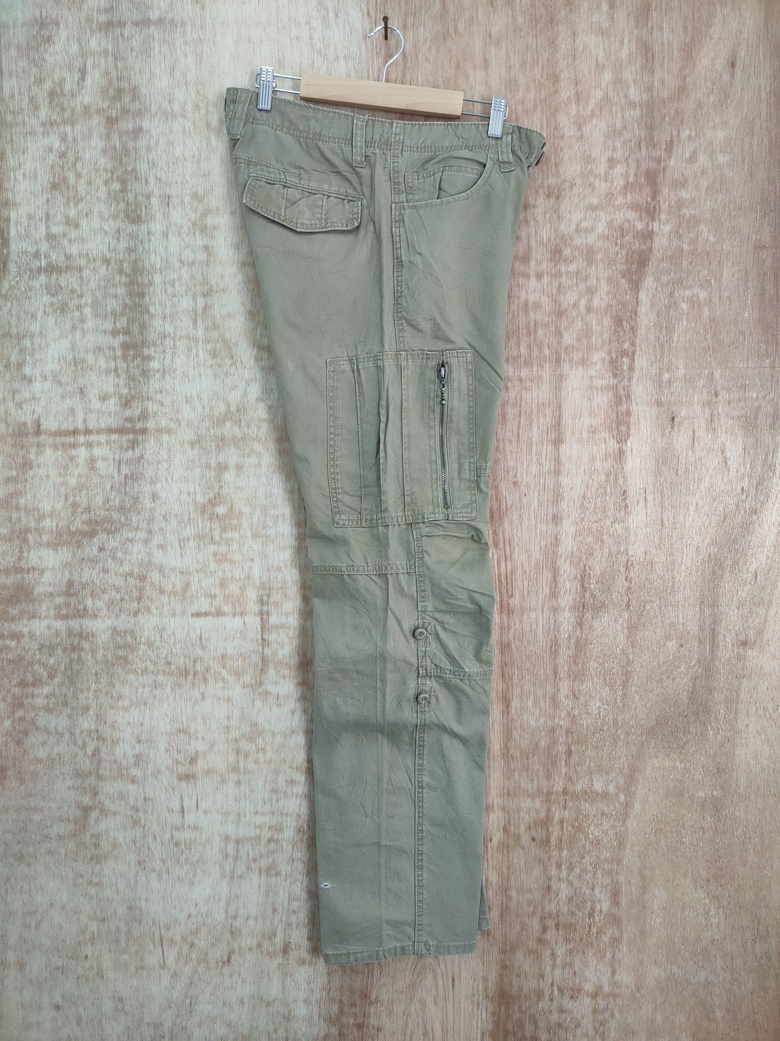 Japanese Brand × Vintage FAMOUS FUNCTION GARMENT CARGO PANTS Size US 32 / EU 48 - 6 Thumbnail