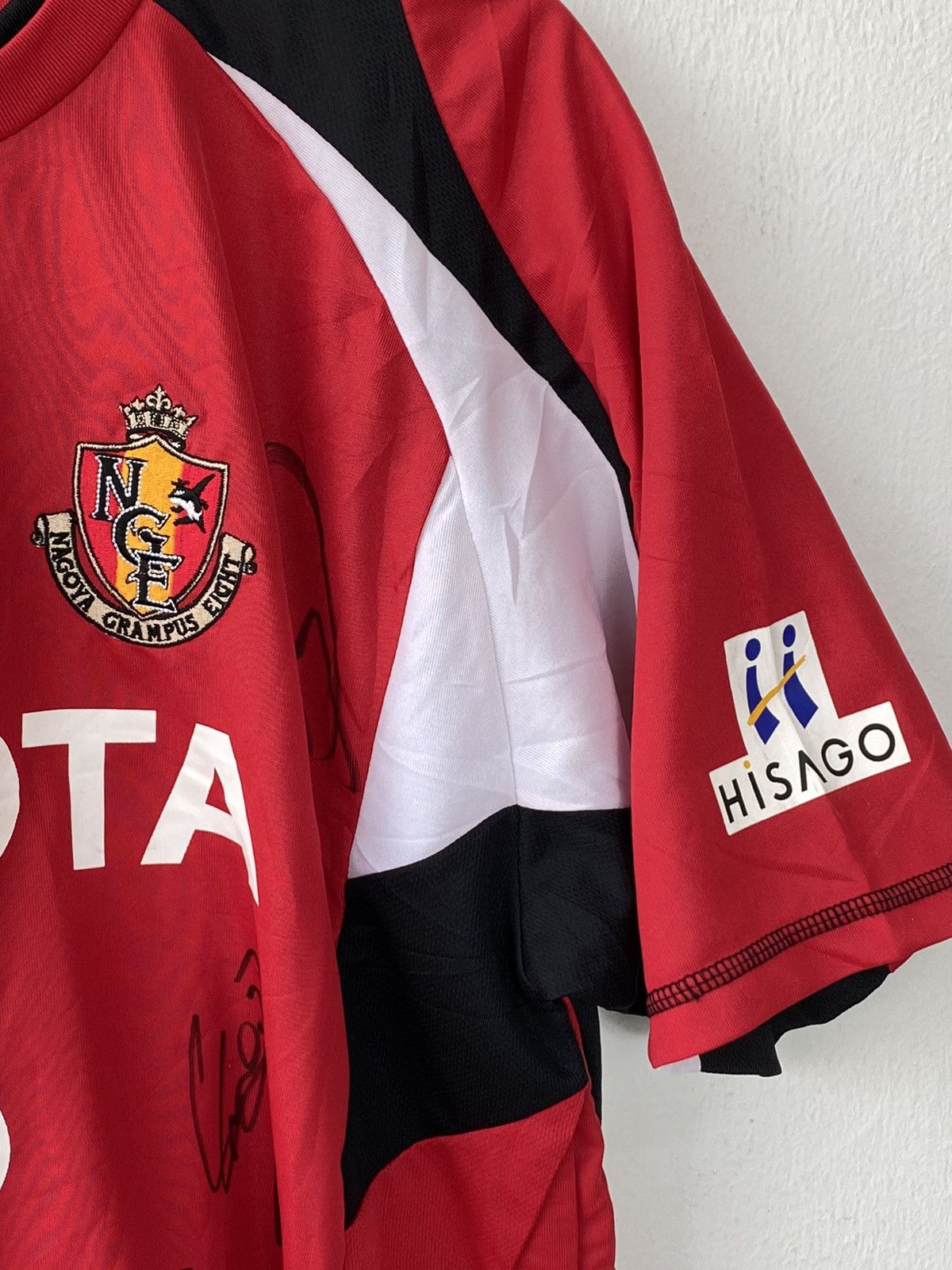 Other J.League Nagoya Grapus Eight Original Player Signature Size US L / EU 52-54 / 3 - 5 Thumbnail