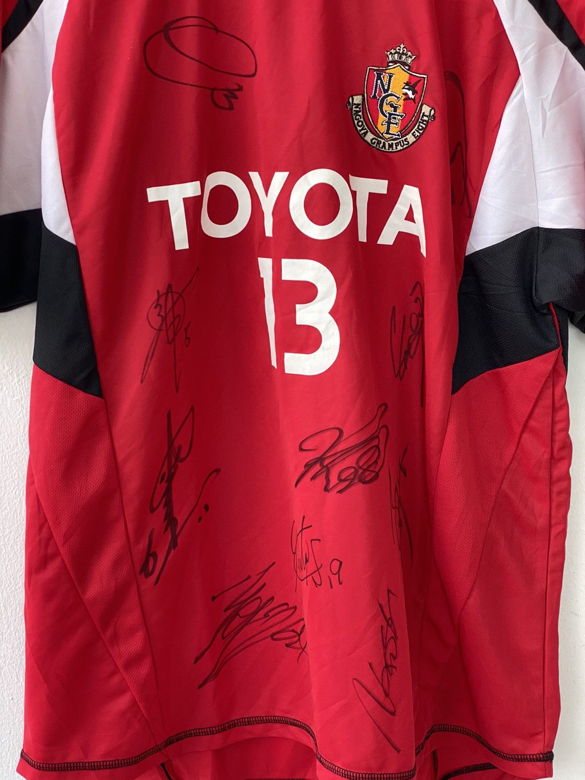Other J.League Nagoya Grapus Eight Original Player Signature Size US L / EU 52-54 / 3 - 3 Thumbnail