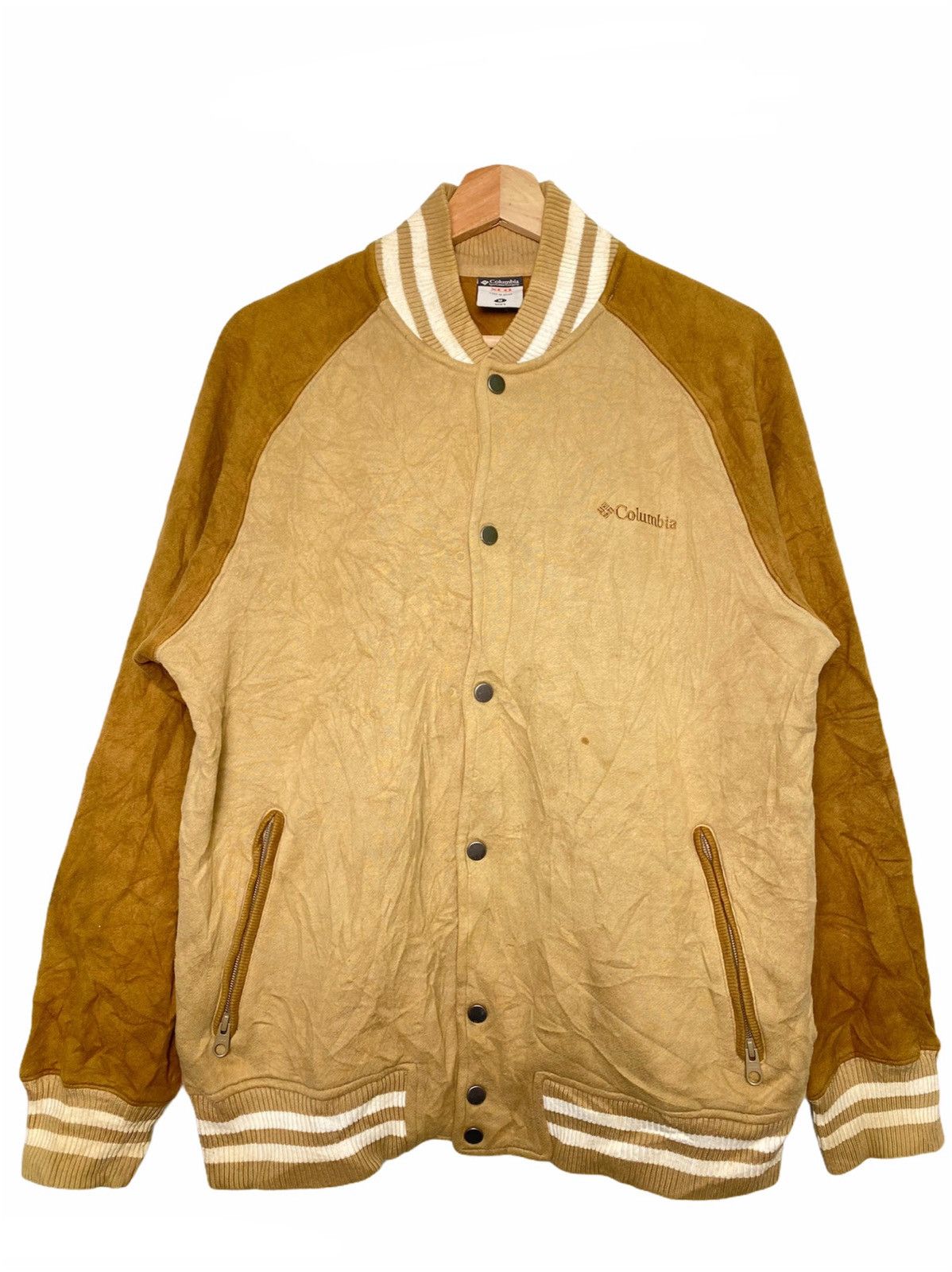 Columbia Vintage Colombia Varsity Jacket / Travis Flacko Scott Size US L / EU 52-54 / 3 - 1 Thumbnail
