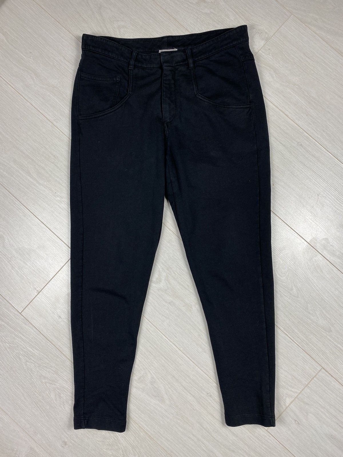 Helmut Lang × Vintage Rare Helmut Lang Women Pants Trousers Low Sweat Straight Size 27" / US 4 / IT 40 - 3 Thumbnail