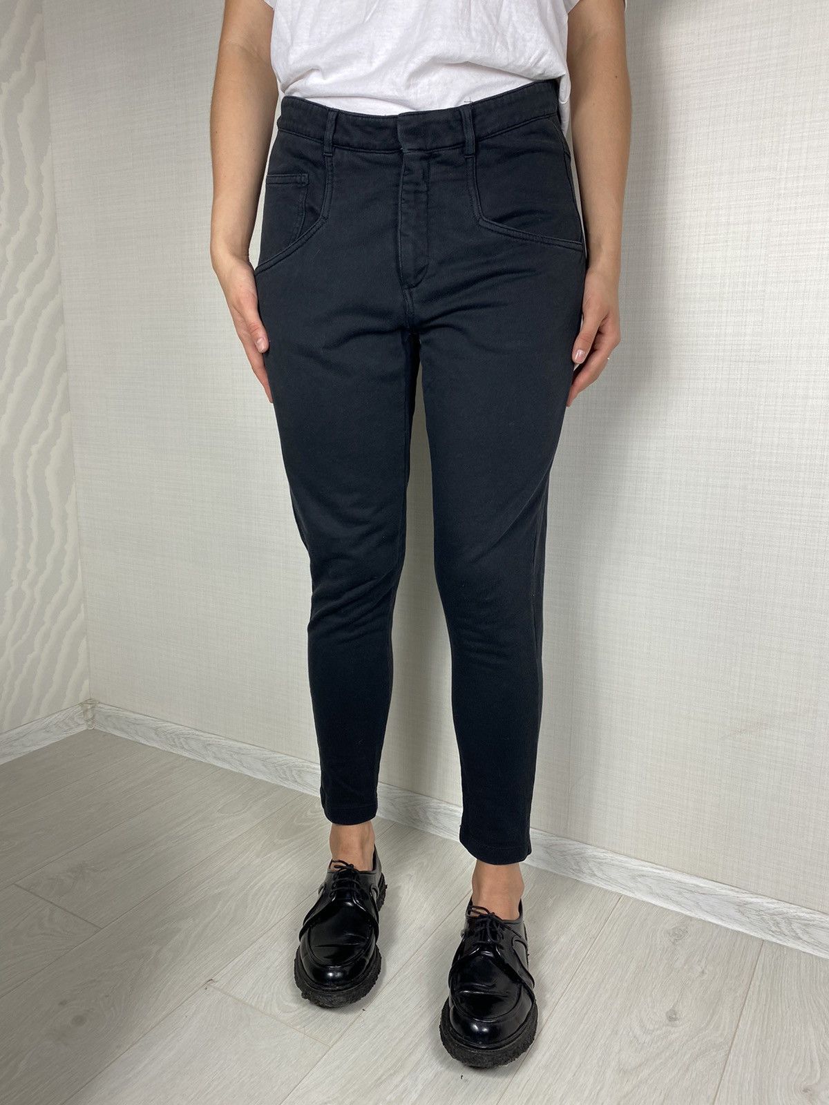 Helmut Lang × Vintage Rare Helmut Lang Women Pants Trousers Low Sweat Straight Size 27" / US 4 / IT 40 - 1 Thumbnail