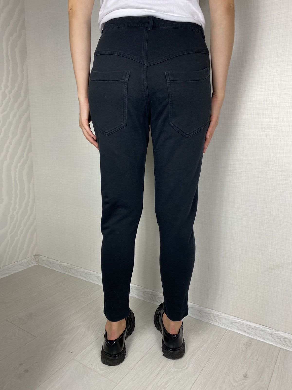 Helmut Lang × Vintage Rare Helmut Lang Women Pants Trousers Low Sweat Straight Size 27" / US 4 / IT 40 - 2 Thumbnail