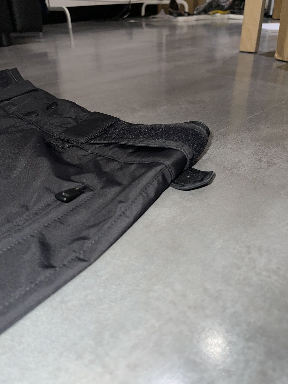 Dolce & Gabbana Technical Zipped Black Ski Pants