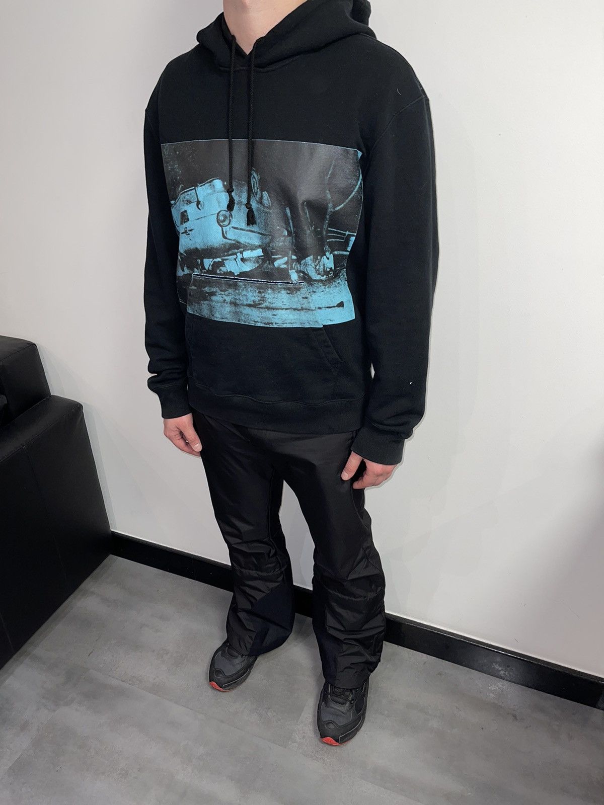 Dolce & Gabbana Technical Zipped Black Ski Pants