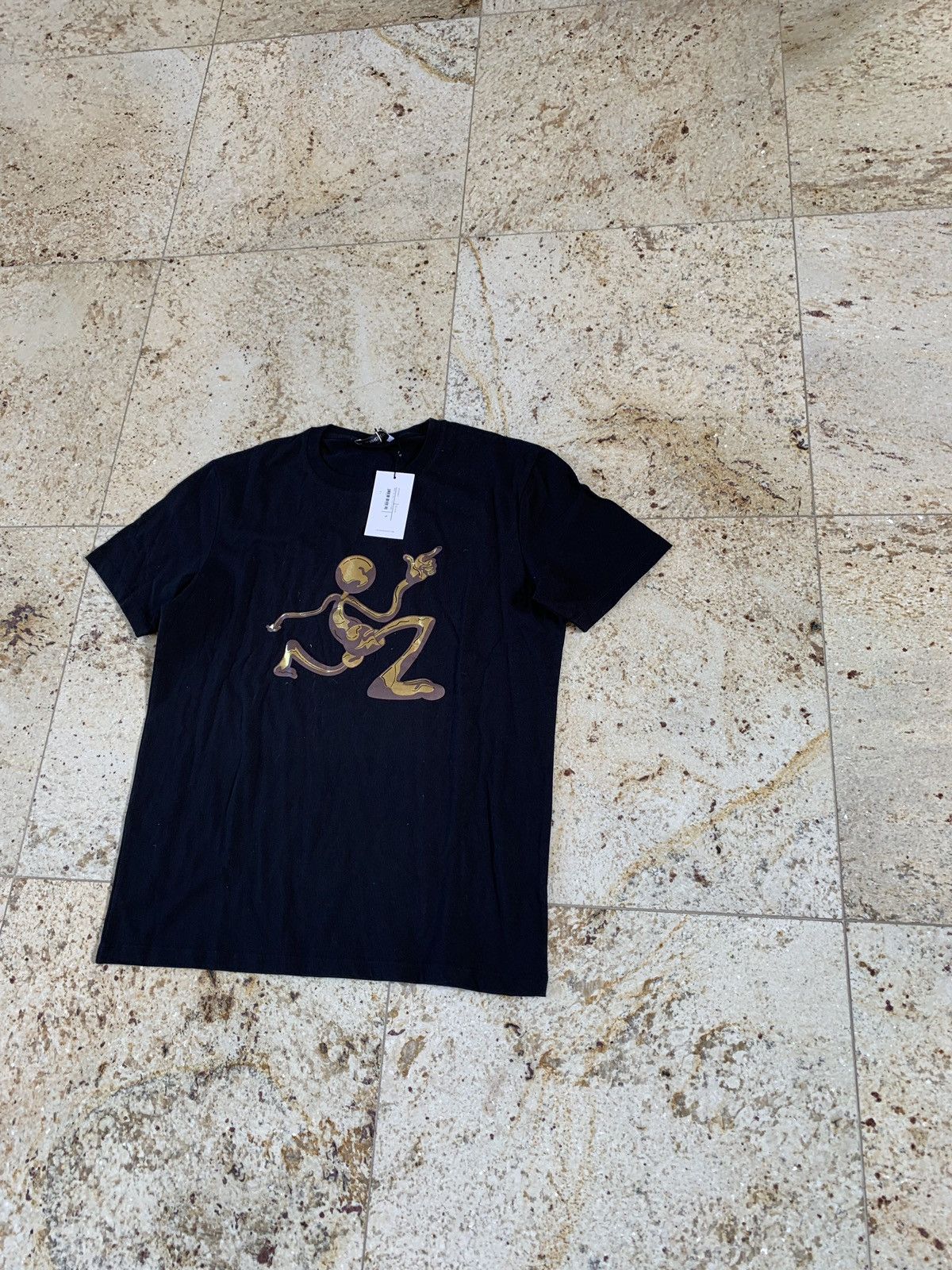 JW Anderson Mercury Man Logo Tee, SS in Black Size US M / EU 48-50 / 2 - 4 Thumbnail