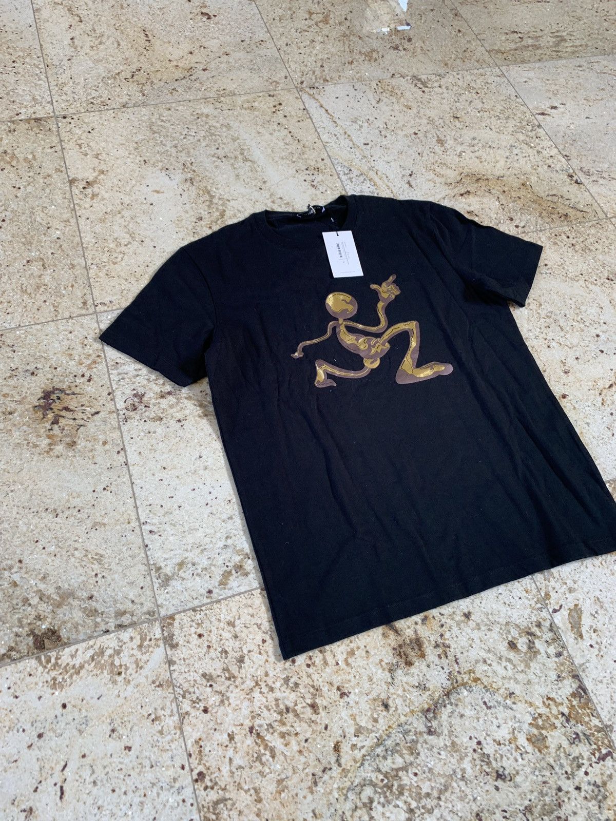 JW Anderson Mercury Man Logo Tee, SS in Black Size US M / EU 48-50 / 2 - 5 Thumbnail