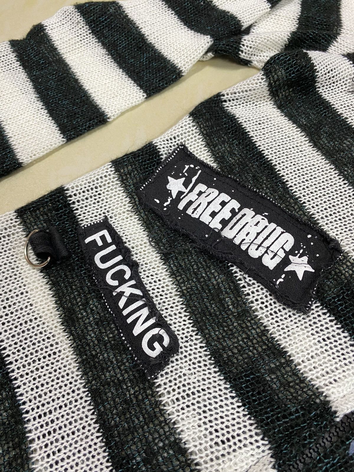 Japanese Brand Mad Punk🔥Japanese Brand Long Drug Honey Slim Hoodie Size US XS / EU 42 / 0 - 5 Thumbnail