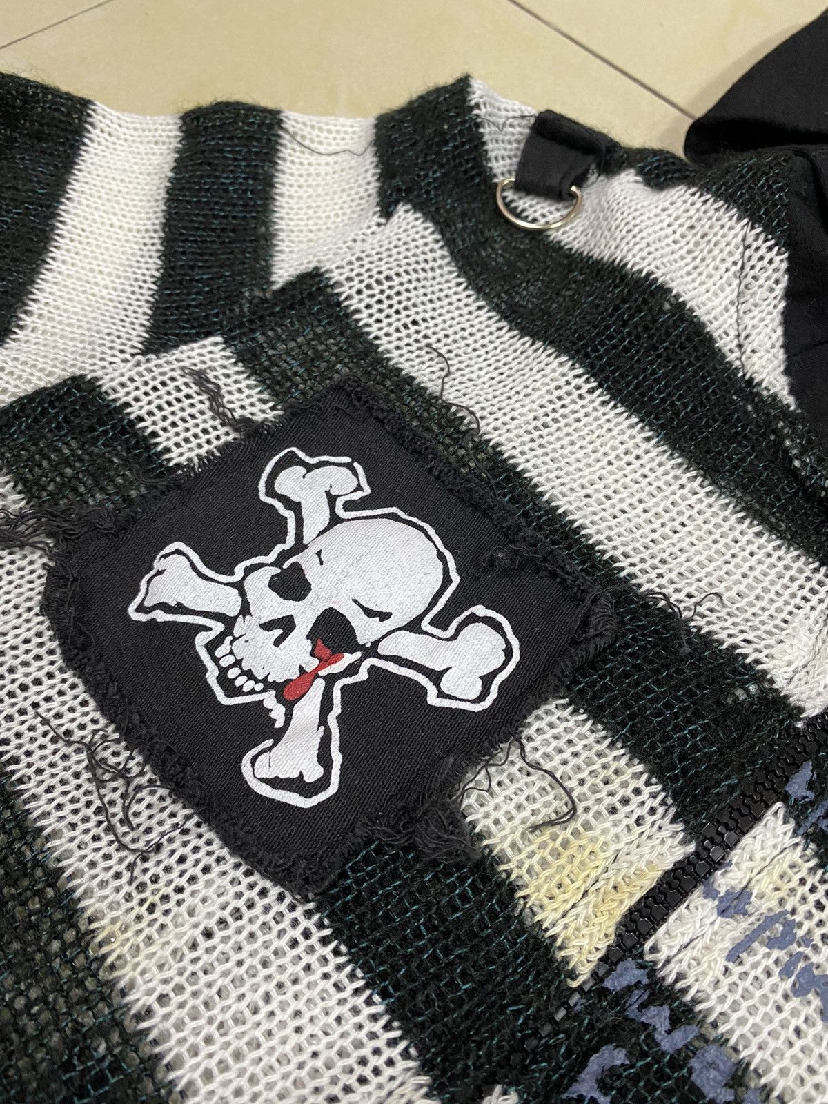 Japanese Brand Mad Punk🔥Japanese Brand Long Drug Honey Slim Hoodie Size US XS / EU 42 / 0 - 6 Thumbnail