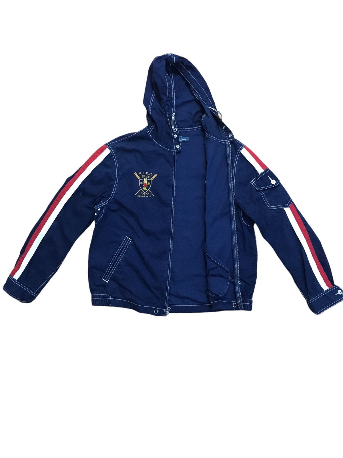 Polo Ralph Lauren × Ralph Lauren × Vintage Polo Ralph Lauren Hoodie Jacket Size US L / EU 52-54 / 3 - 4 Thumbnail