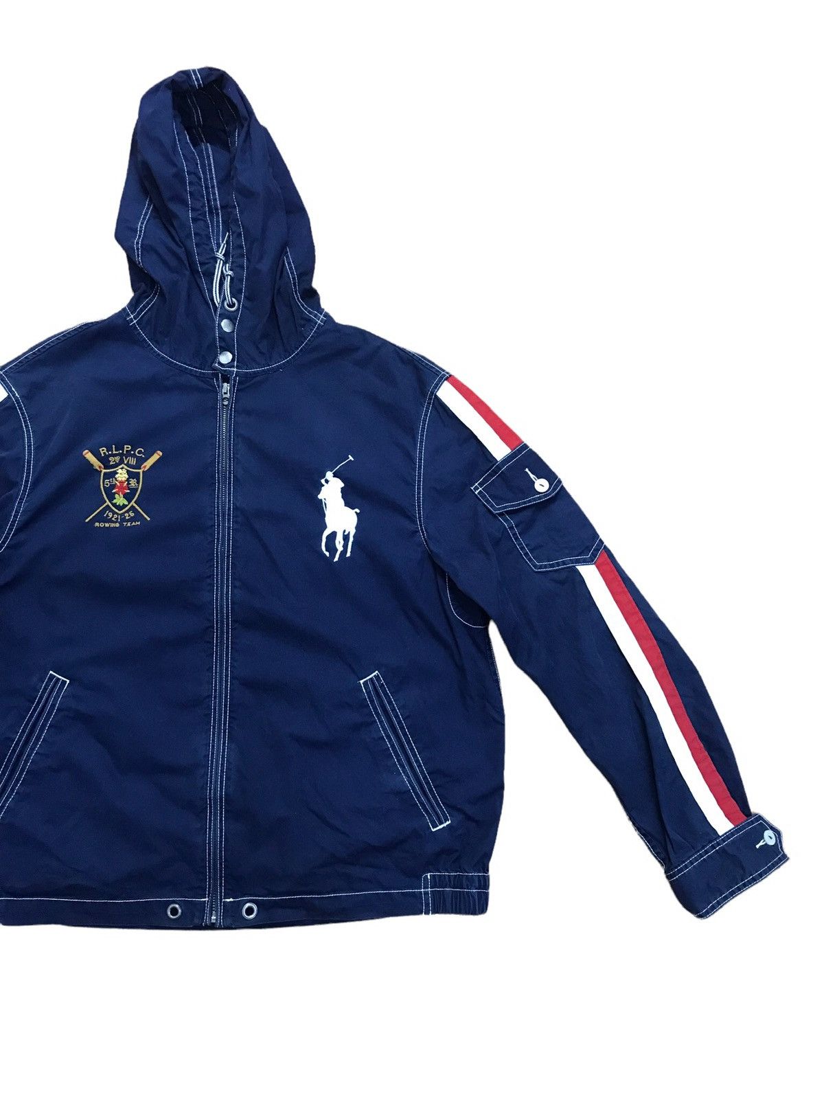 Polo Ralph Lauren × Ralph Lauren × Vintage Polo Ralph Lauren Hoodie Jacket Size US L / EU 52-54 / 3 - 2 Thumbnail