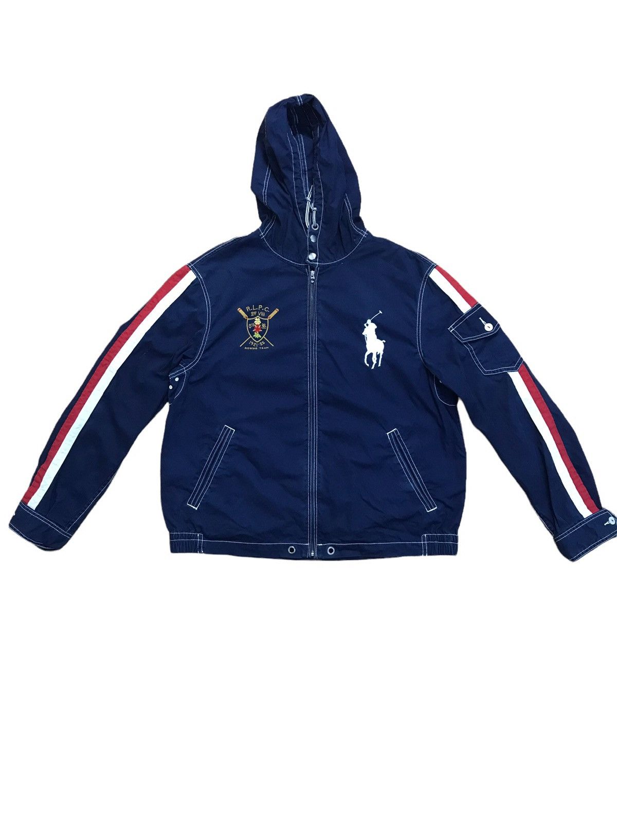 Polo Ralph Lauren × Ralph Lauren × Vintage Polo Ralph Lauren Hoodie Jacket Size US L / EU 52-54 / 3 - 1 Thumbnail