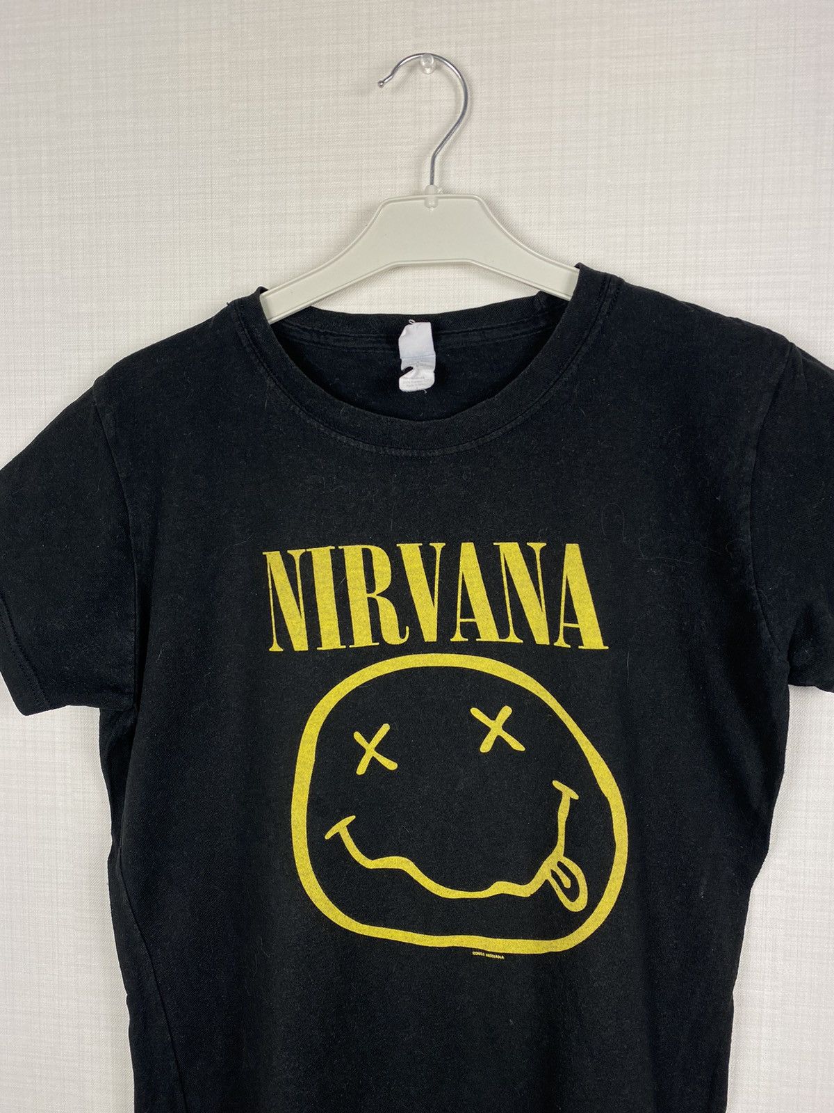 Nirvana × Vintage Rare Nirvana 2003 Smile Vintage Top T Shirt Logo 90s Merch Size L / US 10 / IT 46 - 3 Thumbnail