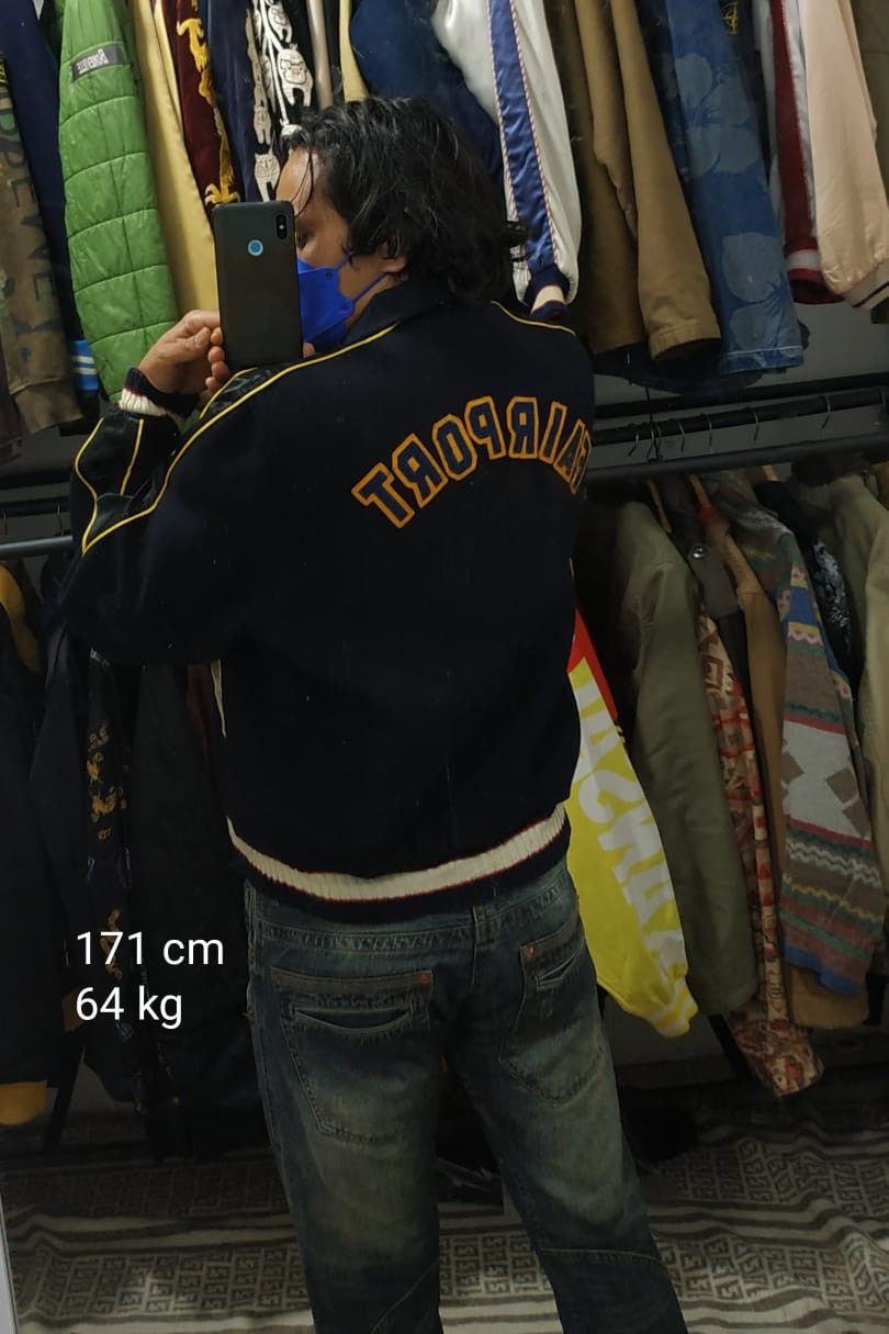 Japanese Brand Fit S to M, Vintage Reversible Wool-Rayon Sukajan Jacket Size US M / EU 48-50 / 2 - 12 Thumbnail