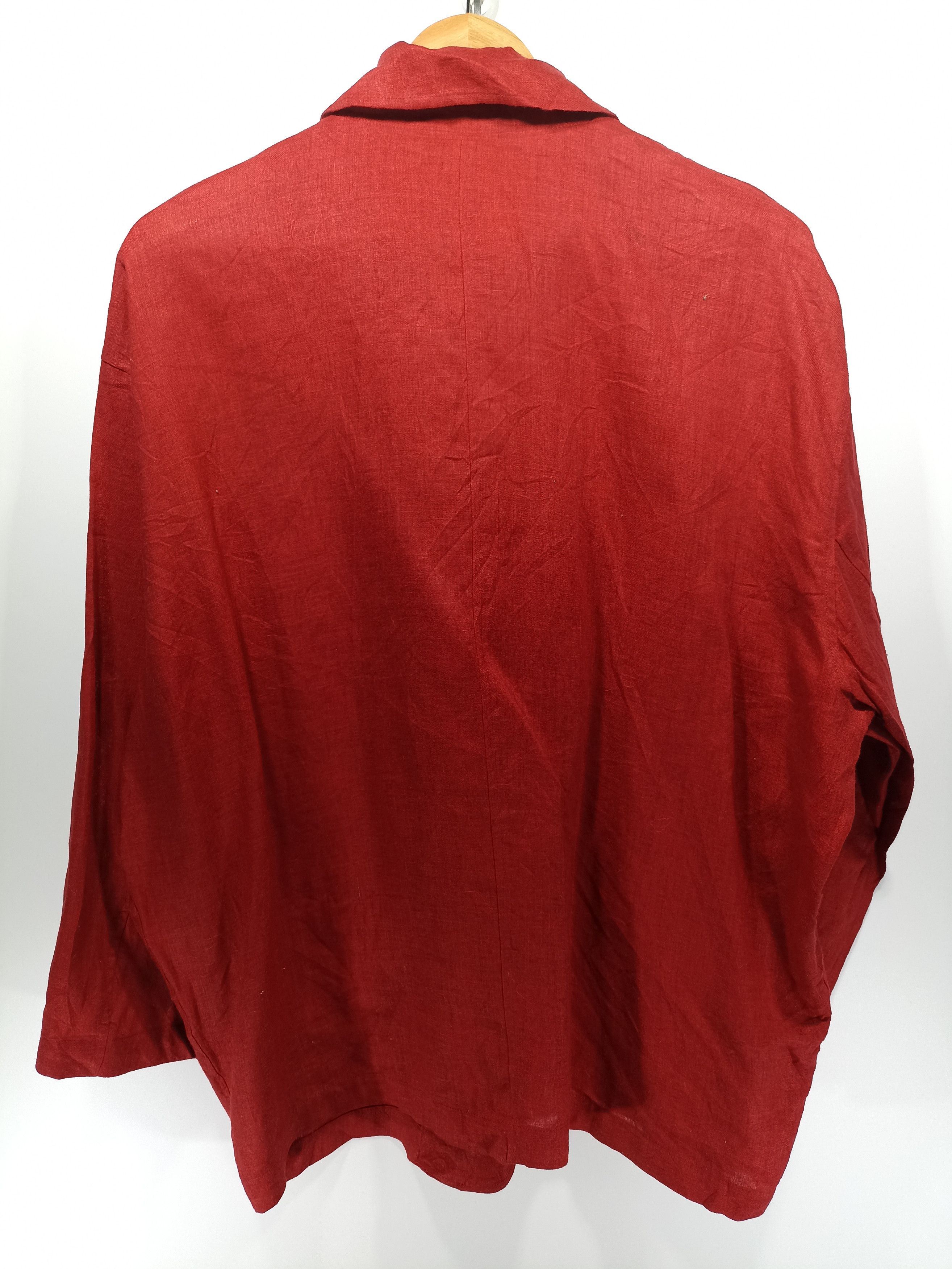 Japanese Brand × Vintage July one Baggy chore linen jacket Size US M / EU 48-50 / 2 - 3 Thumbnail