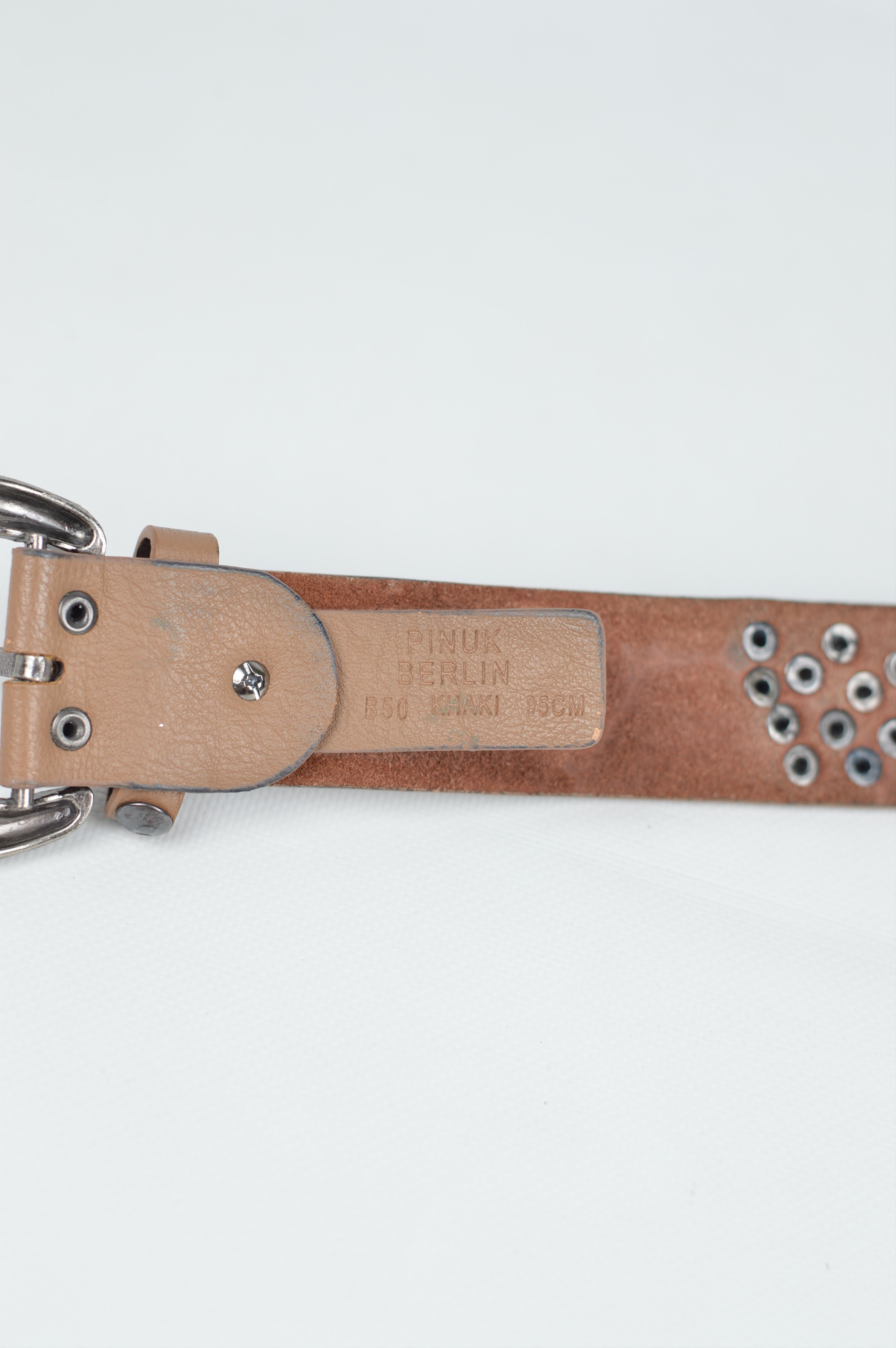 Japanese Brand × Rockstar Games Vintage Punks Rhinestones Leather Belt Size ONE SIZE - 5 Thumbnail