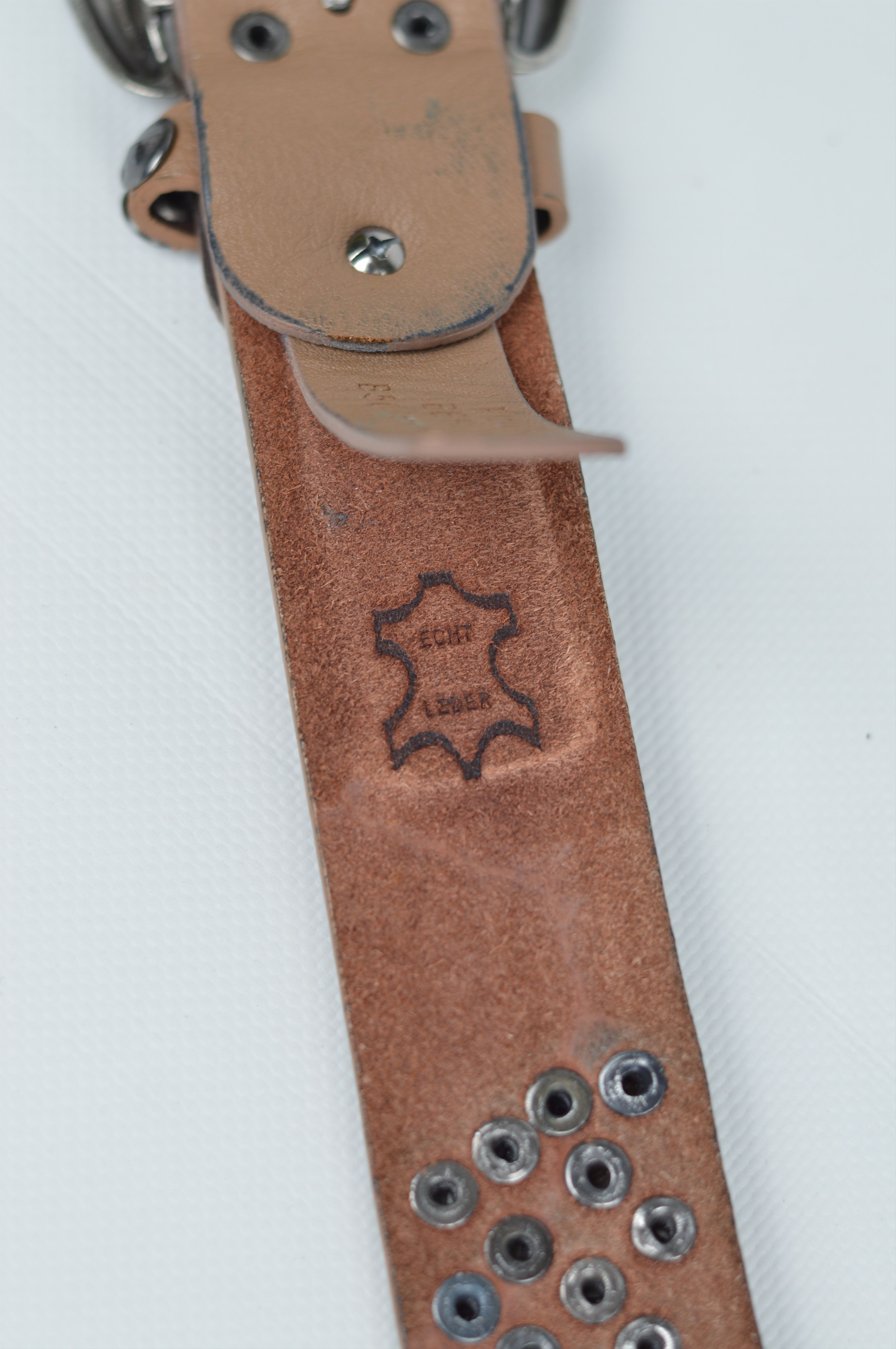 Japanese Brand × Rockstar Games Vintage Punks Rhinestones Leather Belt Size ONE SIZE - 6 Thumbnail