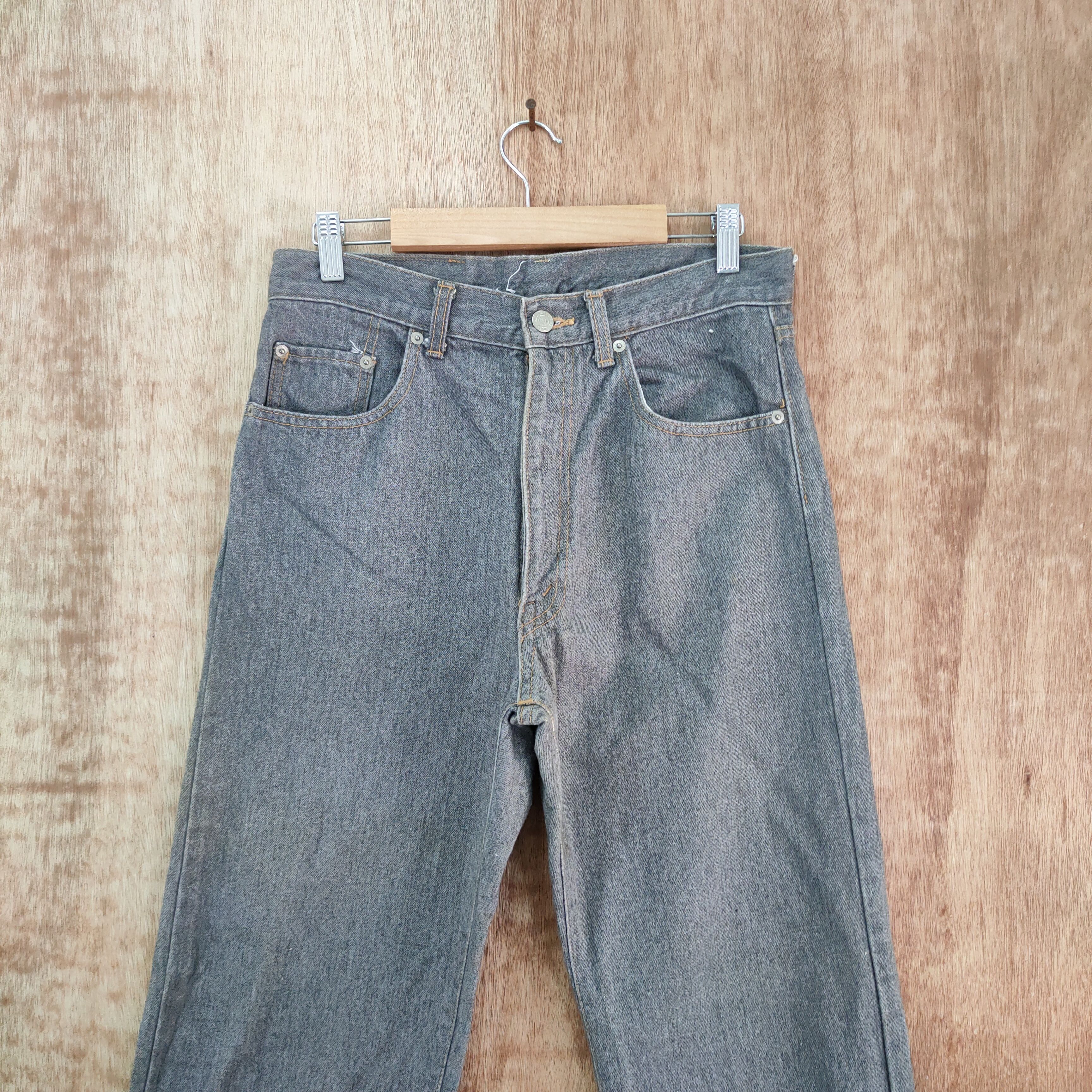 Japanese Brand × Jean JAPANESE FADED BLACK JEANS DENIM PANTS Size US 30 / EU 46 - 2 Thumbnail
