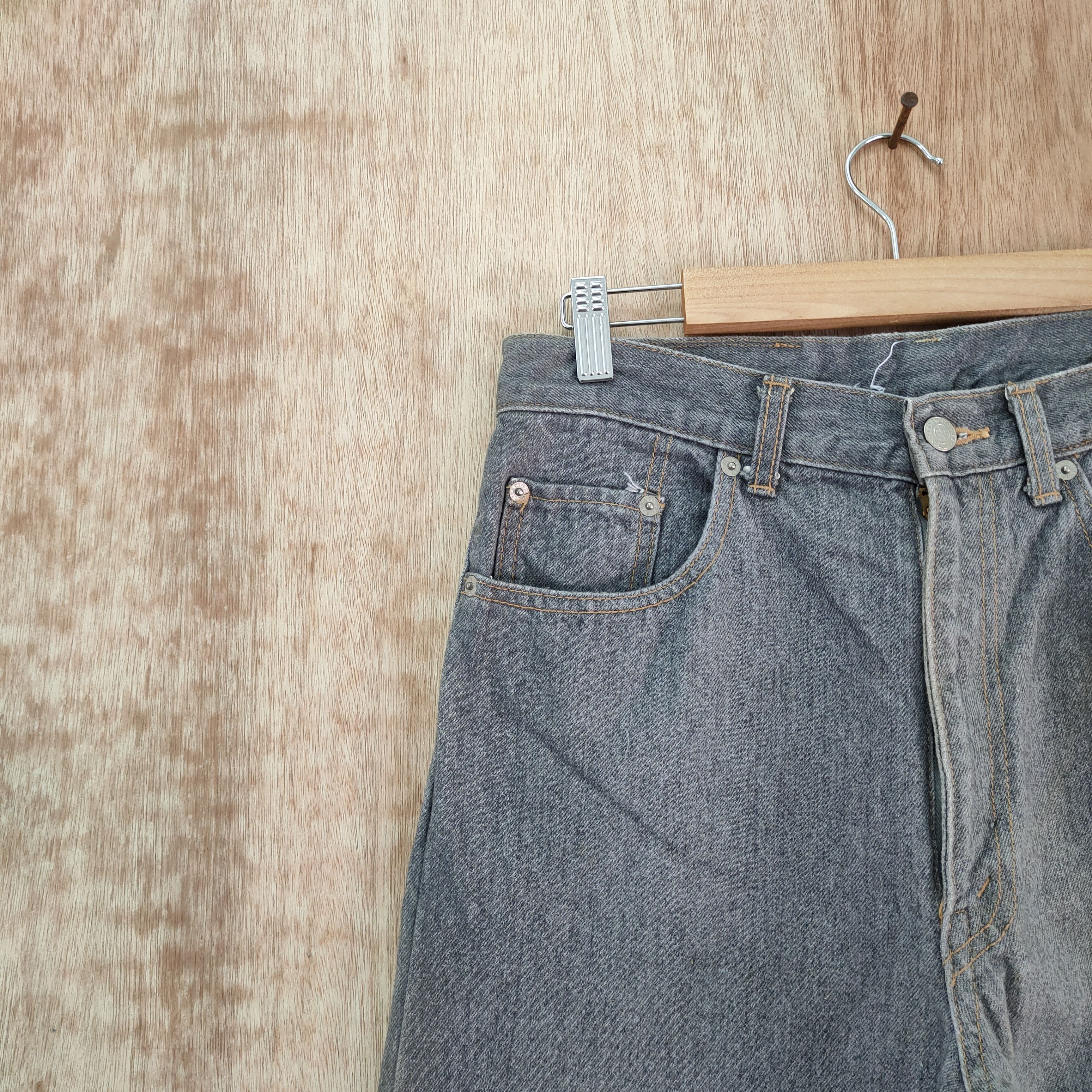 Japanese Brand × Jean JAPANESE FADED BLACK JEANS DENIM PANTS Size US 30 / EU 46 - 10 Thumbnail