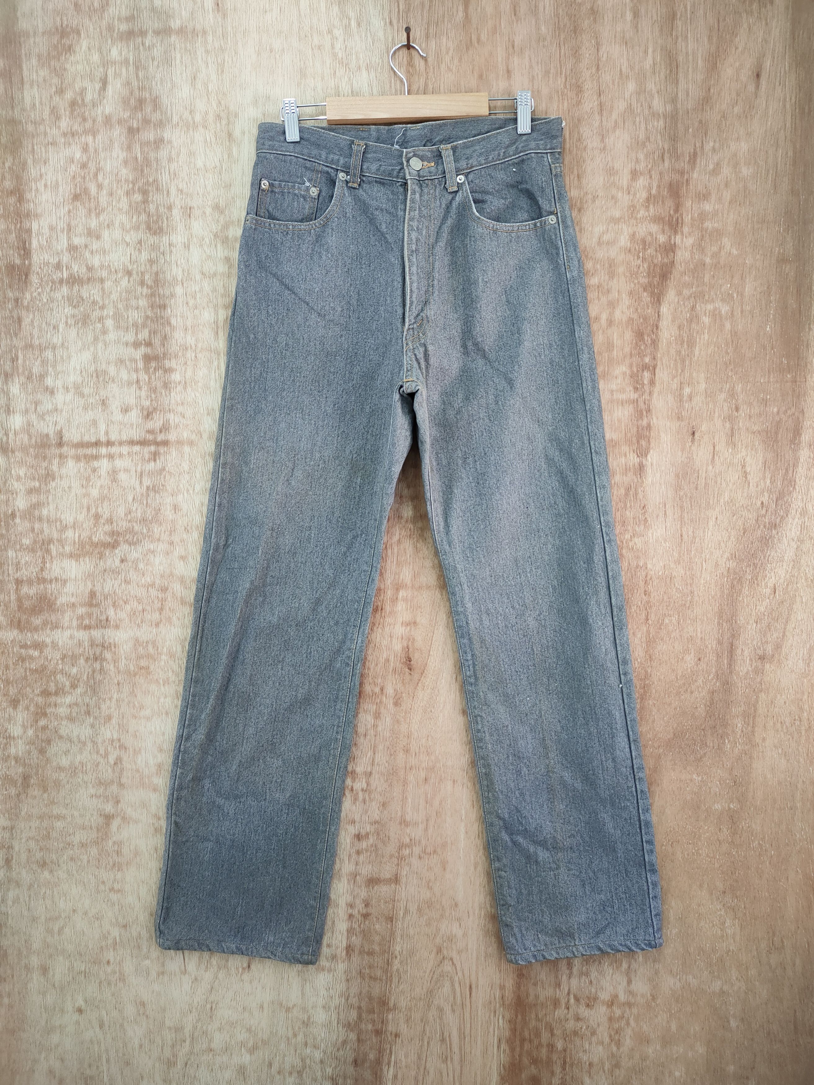 Japanese Brand × Jean JAPANESE FADED BLACK JEANS DENIM PANTS Size US 30 / EU 46 - 1 Thumbnail
