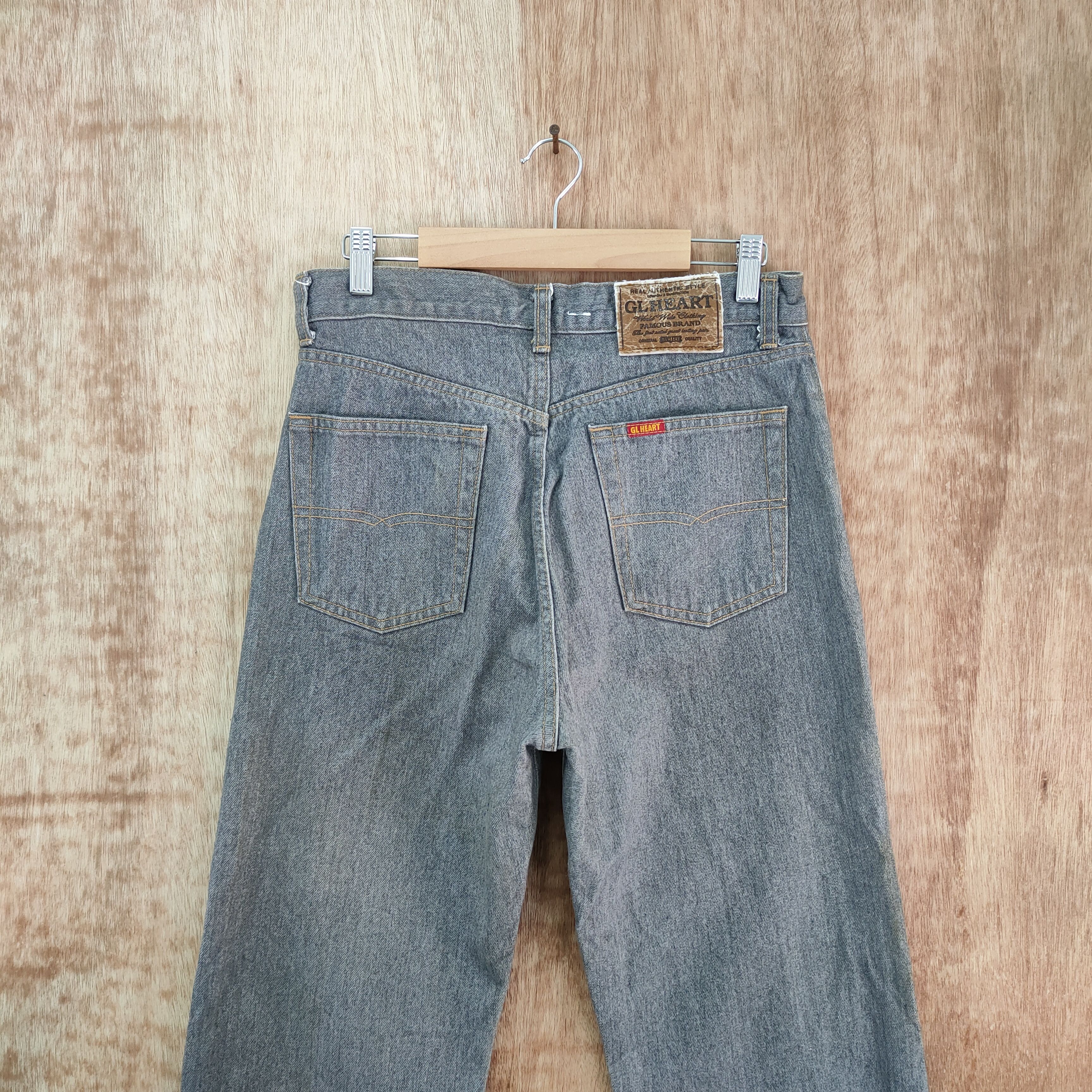 Japanese Brand × Jean JAPANESE FADED BLACK JEANS DENIM PANTS Size US 30 / EU 46 - 6 Thumbnail