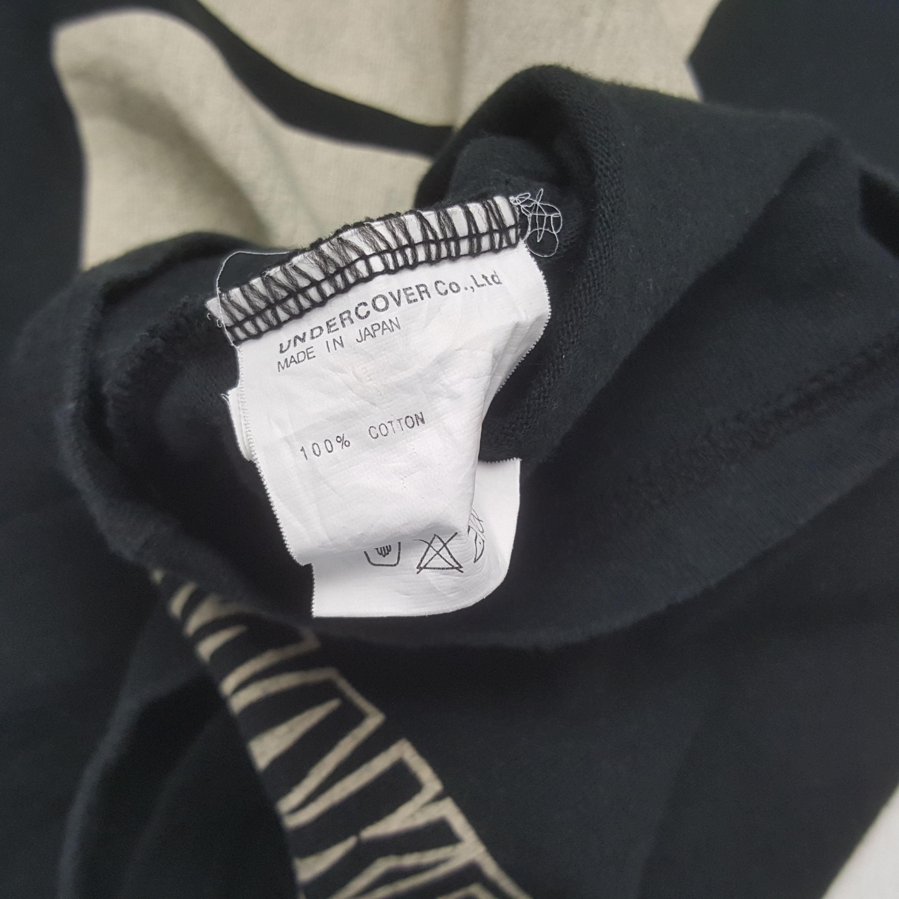 Japanese Brand × Undercover × Vintage Vintage UNDERCOVER Japanese Brand Big Logo Tshirt Size US S / EU 44-46 / 1 - 6 Thumbnail