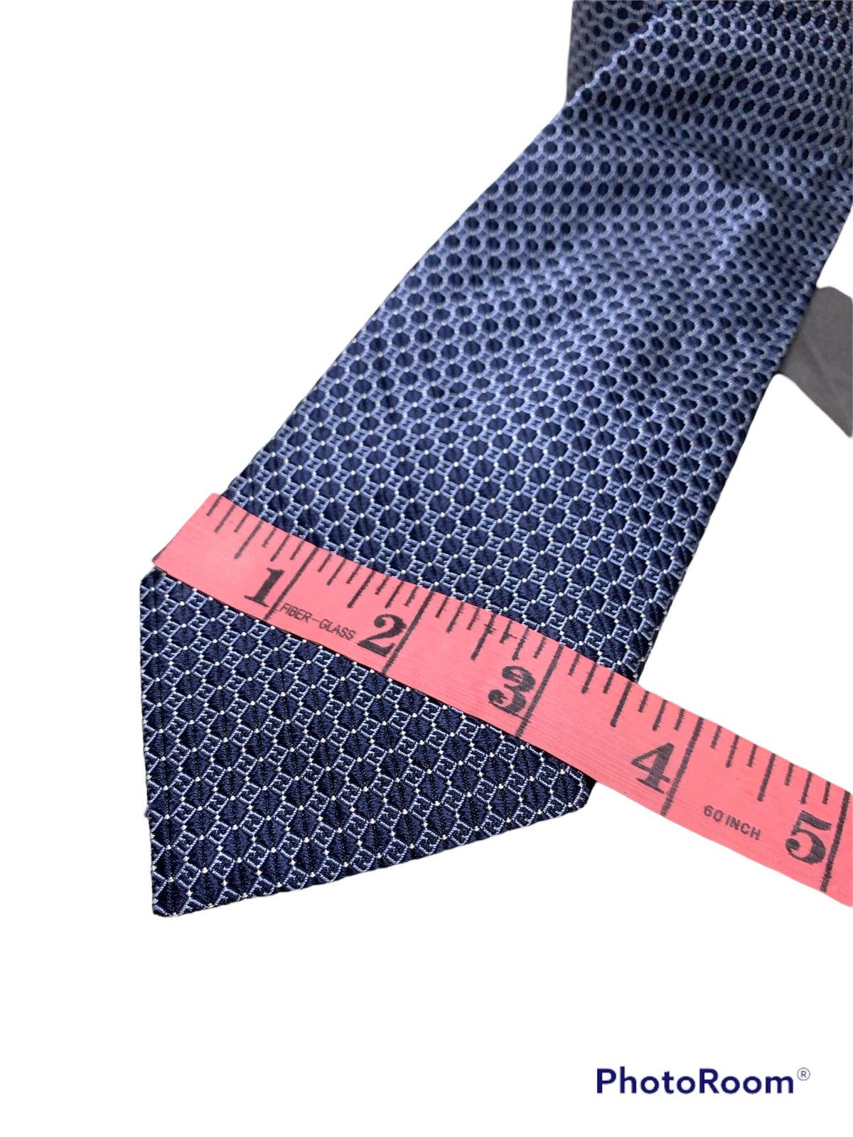 Fendi BNWT FENDI FULL MONOGRAM SILK NECK TIE Size ONE SIZE - 2 Thumbnail