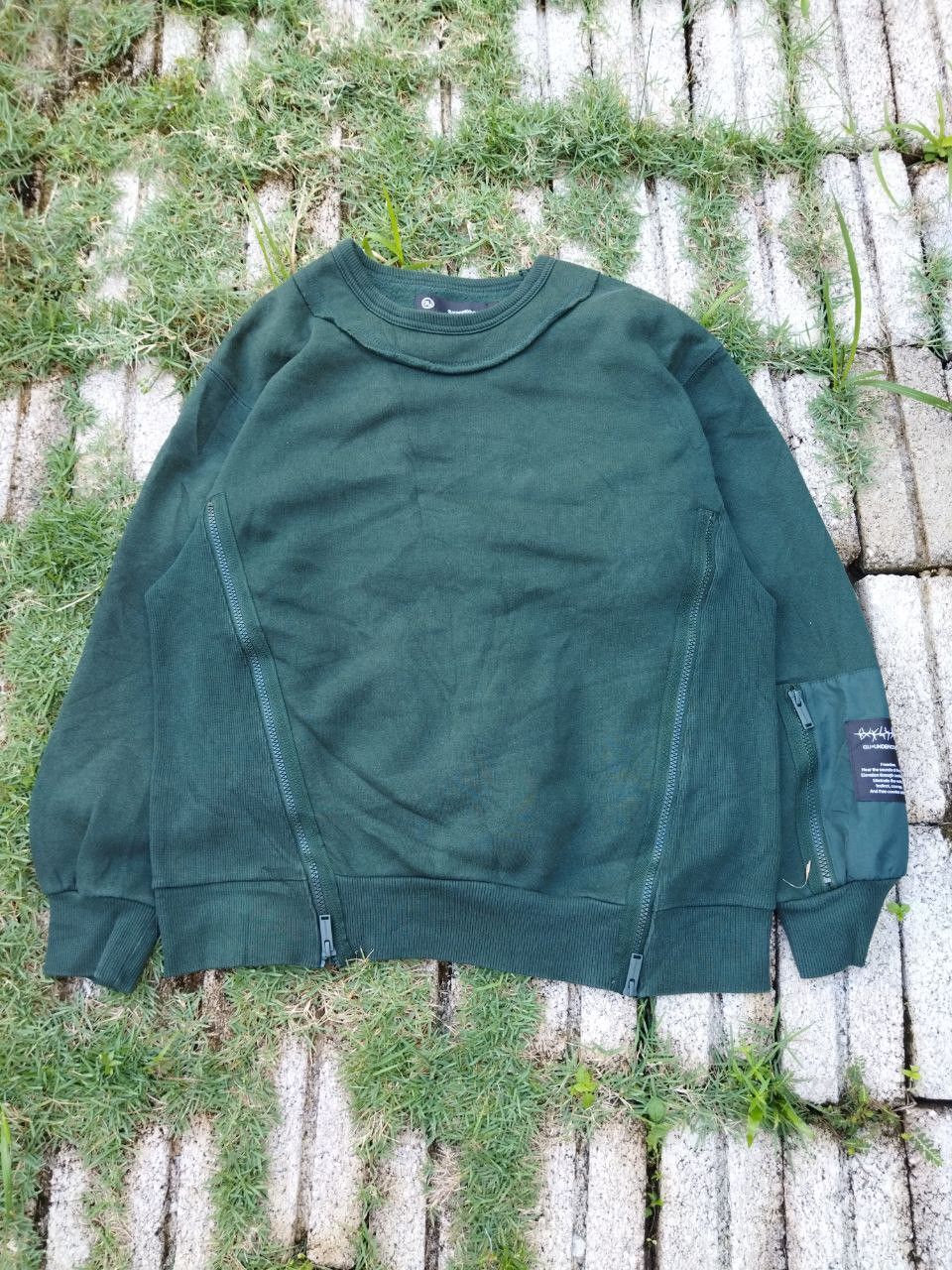 GU × Undercover Gu X Undercover Oversized Zipper Sweatshirt - Size M Size US M / EU 48-50 / 2 - 2 Thumbnail