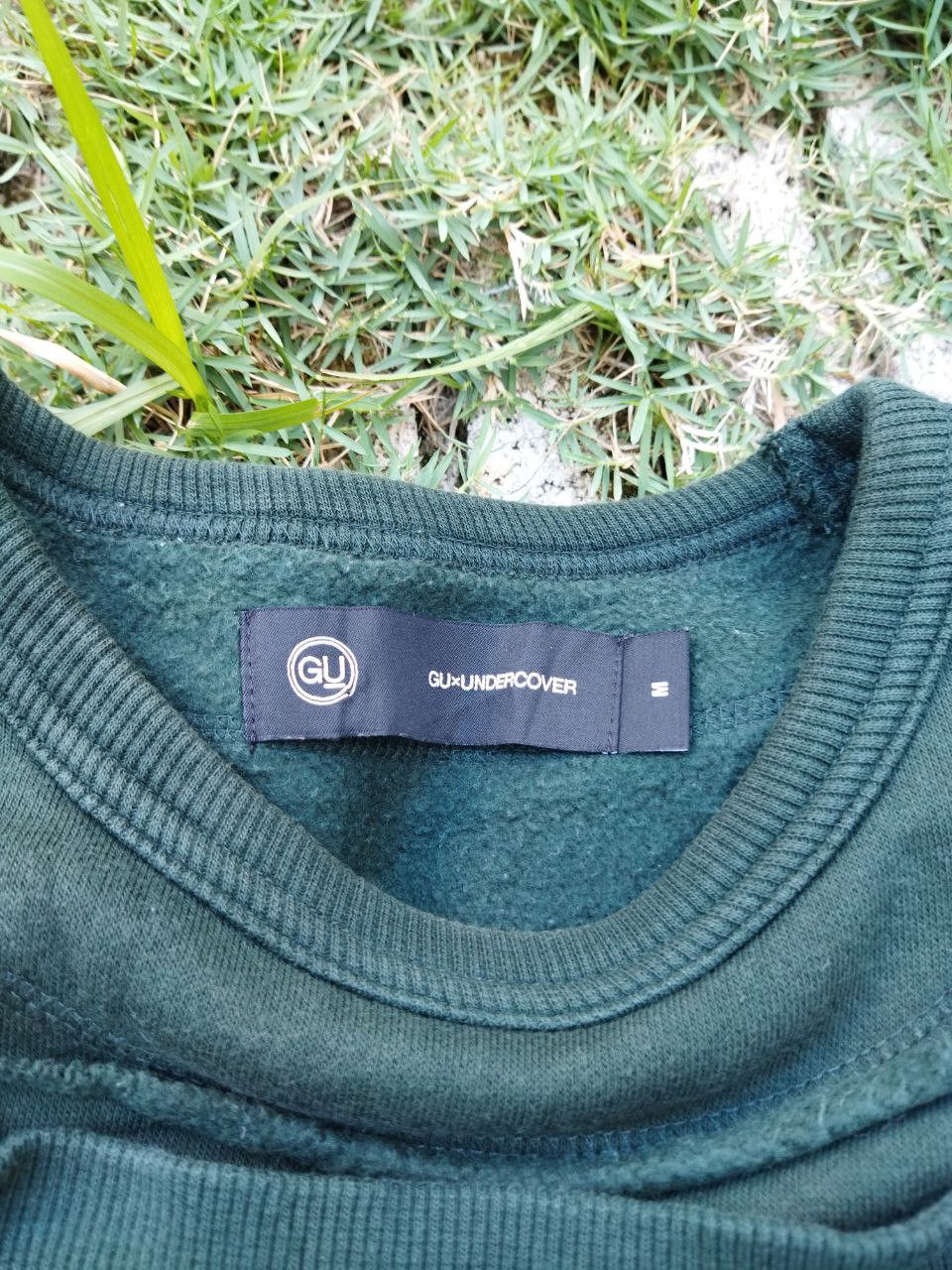 GU × Undercover Gu X Undercover Oversized Zipper Sweatshirt - Size M Size US M / EU 48-50 / 2 - 9 Thumbnail