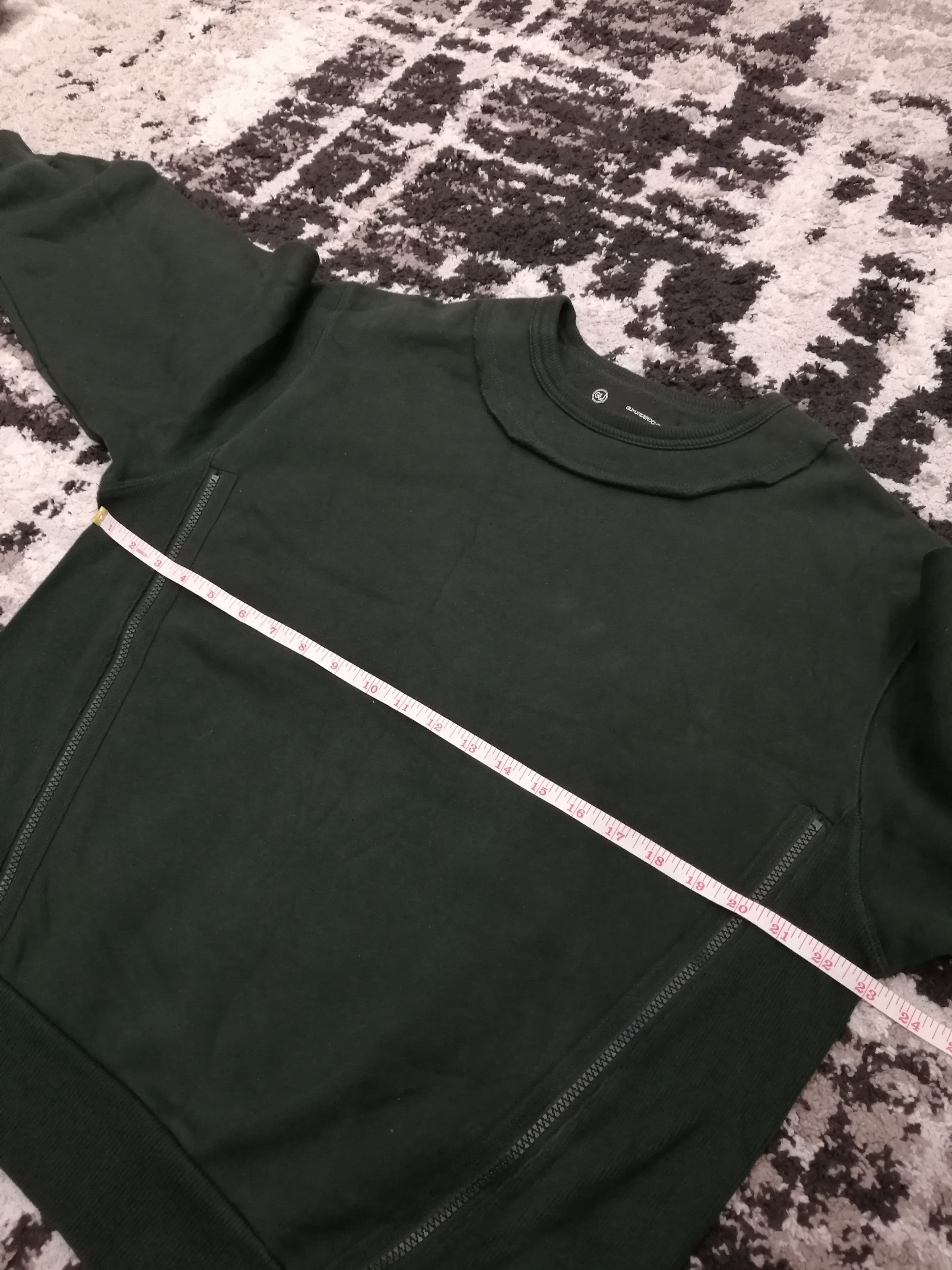 GU × Undercover Gu X Undercover Oversized Zipper Sweatshirt - Size M Size US M / EU 48-50 / 2 - 18 Thumbnail