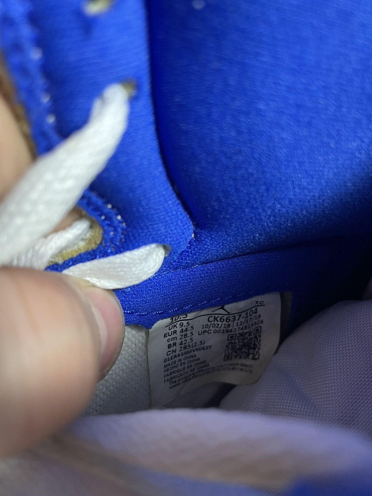 Jordan Brand Jordan 1 Zoom High Racer Blue size 10.5 Size US 10.5 / EU 43-44 - 10 Thumbnail