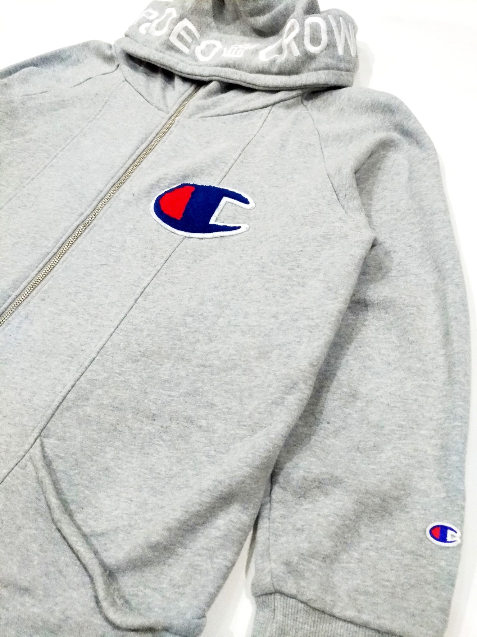 Champion × Japanese Brand RARE! RODEO CROWNS X CHAMPION BIG LOGO HOODIE Size US L / EU 52-54 / 3 - 4 Thumbnail