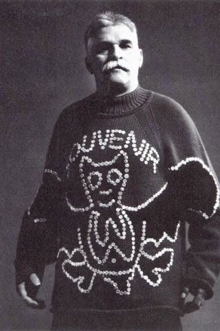 Walter Van Beirendonck 1993 Souvenir of the World Hi Sweater Size US M / EU 48-50 / 2 - 2 Thumbnail