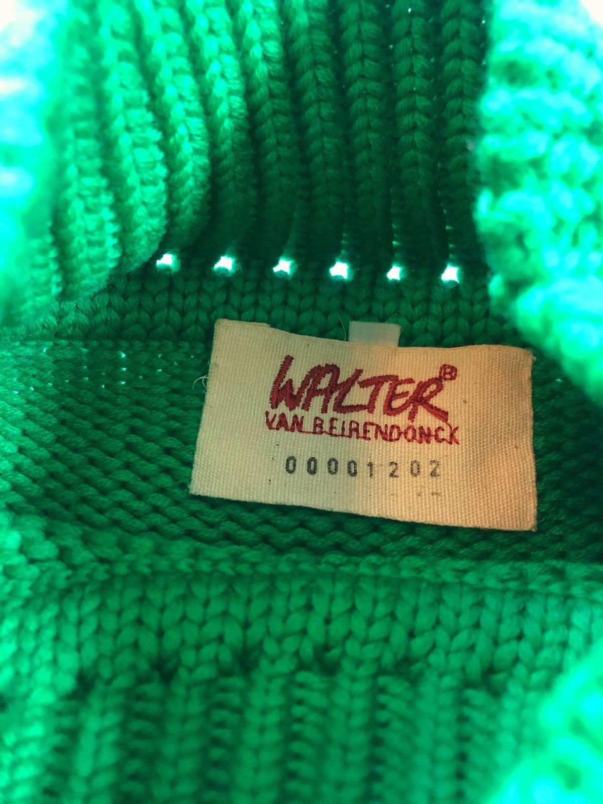 Walter Van Beirendonck 1993 Souvenir of the World Hi Sweater Size US M / EU 48-50 / 2 - 4 Thumbnail