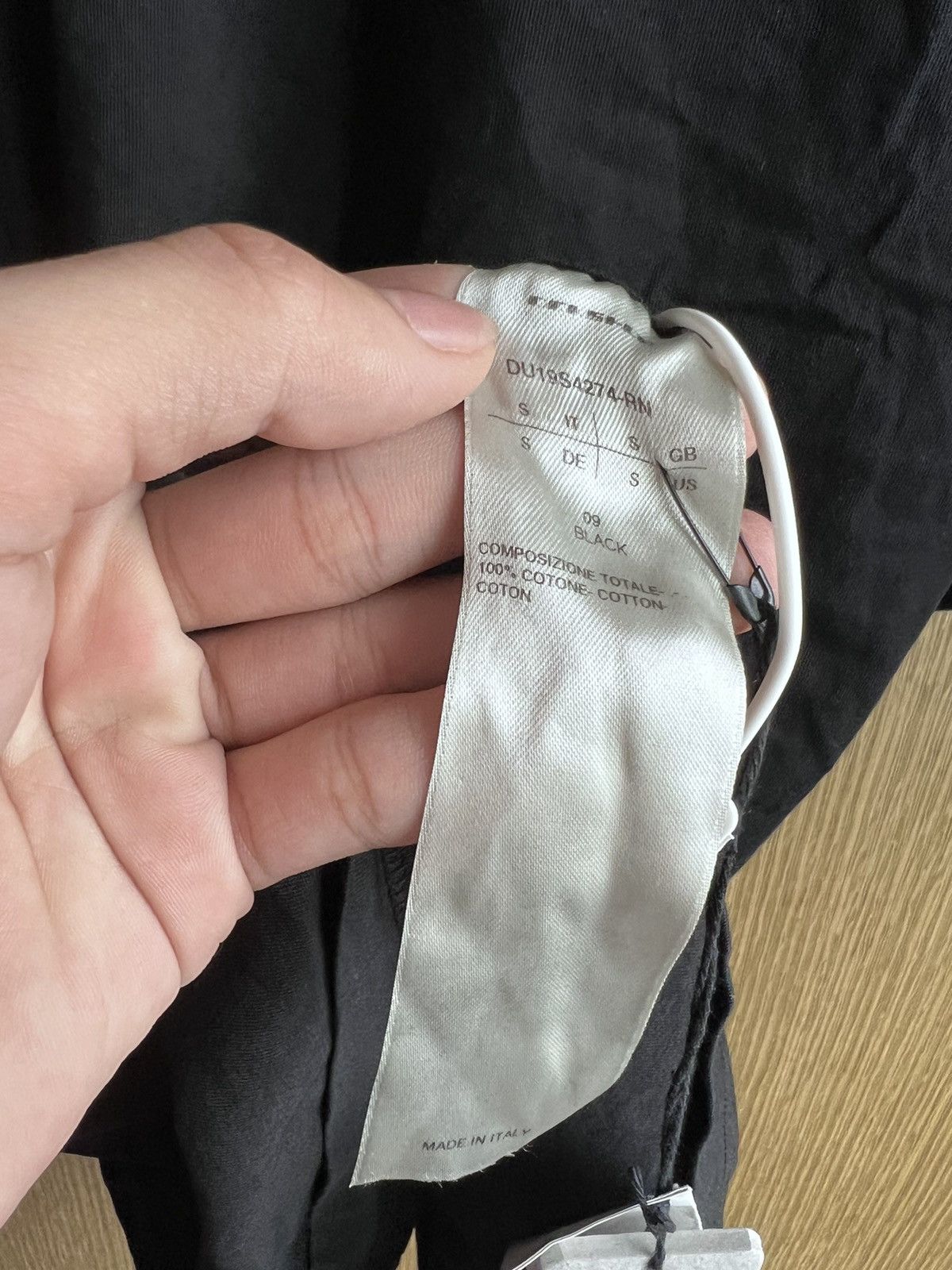 Rick Owens × Rick Owens Drkshdw Rick owens drkshdw T-shirt tee Size US S / EU 44-46 / 1 - 4 Thumbnail