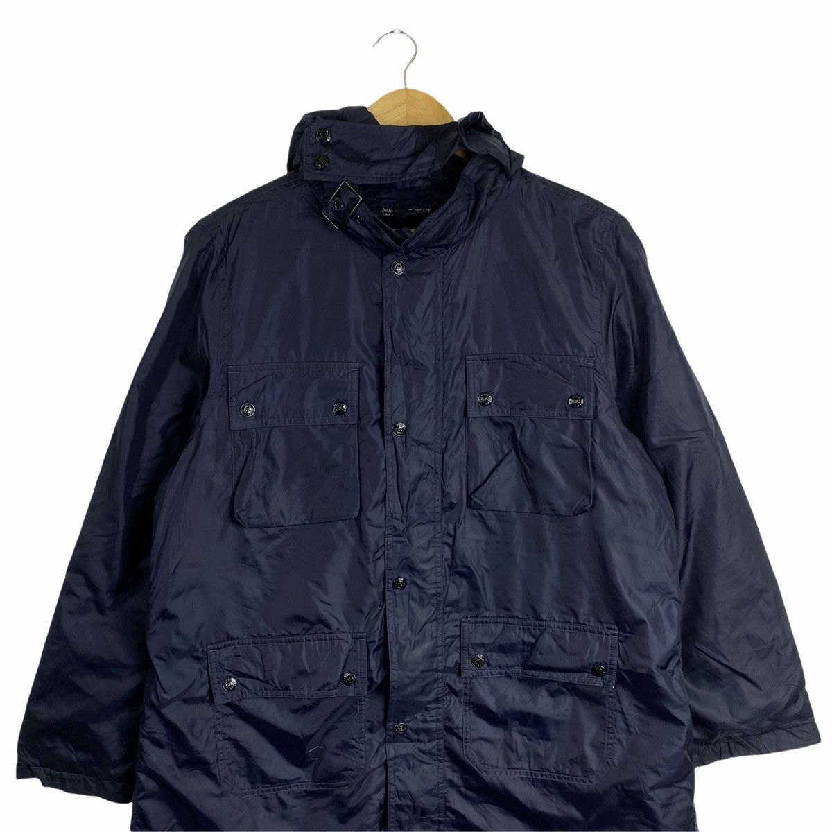 Polo Ralph Lauren × Vintage Vintage POLO JEANS Company Ralph Lauren Hoodie Parka Jacket Size US L / EU 52-54 / 3 - 6 Thumbnail
