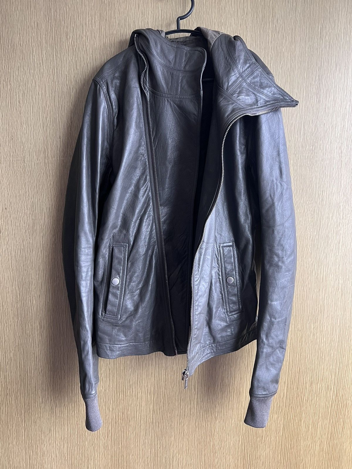 Rick Owens Rick owens leather jacket bullet size50 Size US M / EU 48-50 / 2 - 4 Thumbnail