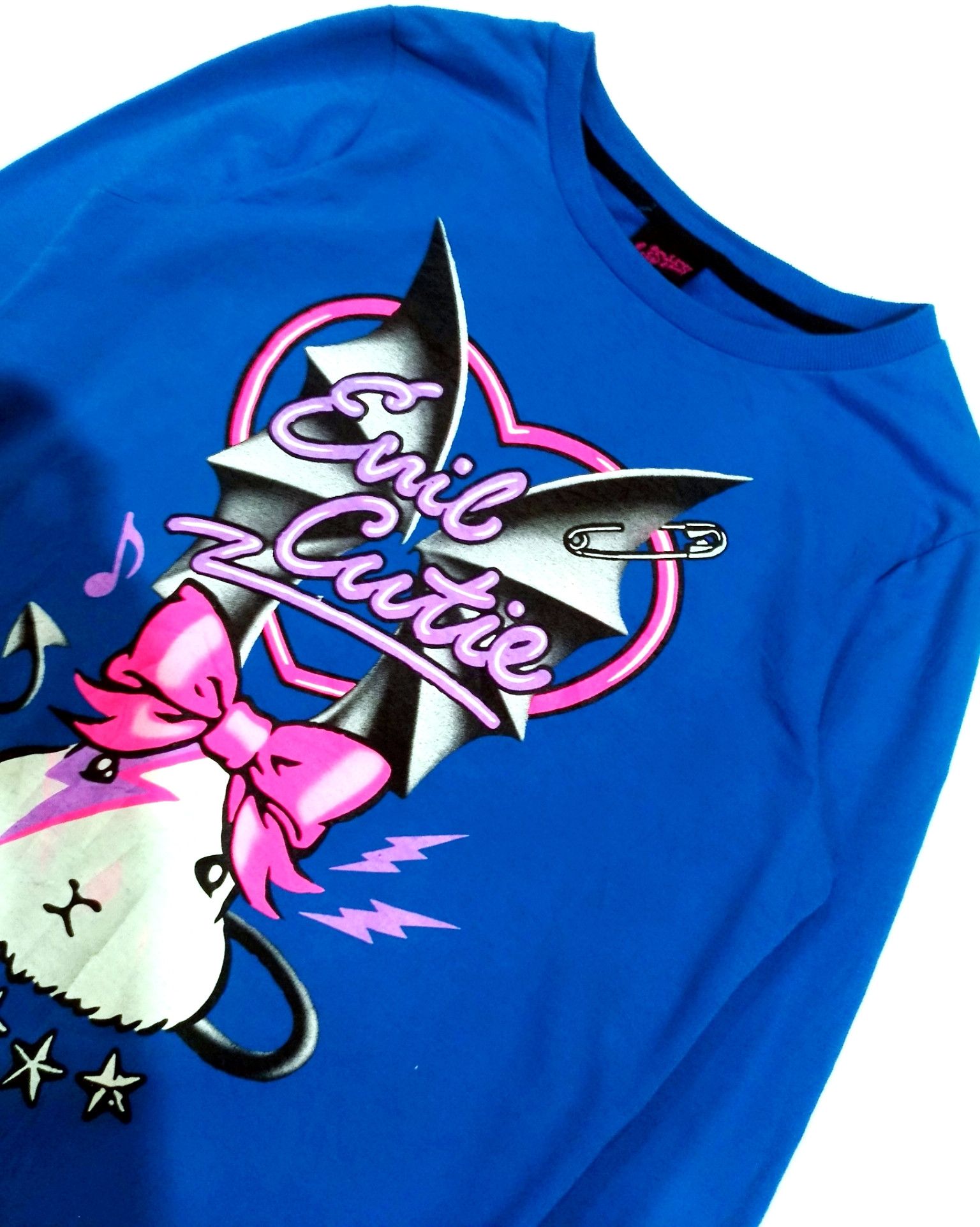 Japanese Brand RARE! LISTEN FLAVOR JAPANESE BRAND "EVIL CUTIE" SWEATSHIRT Size US S / EU 44-46 / 1 - 5 Thumbnail