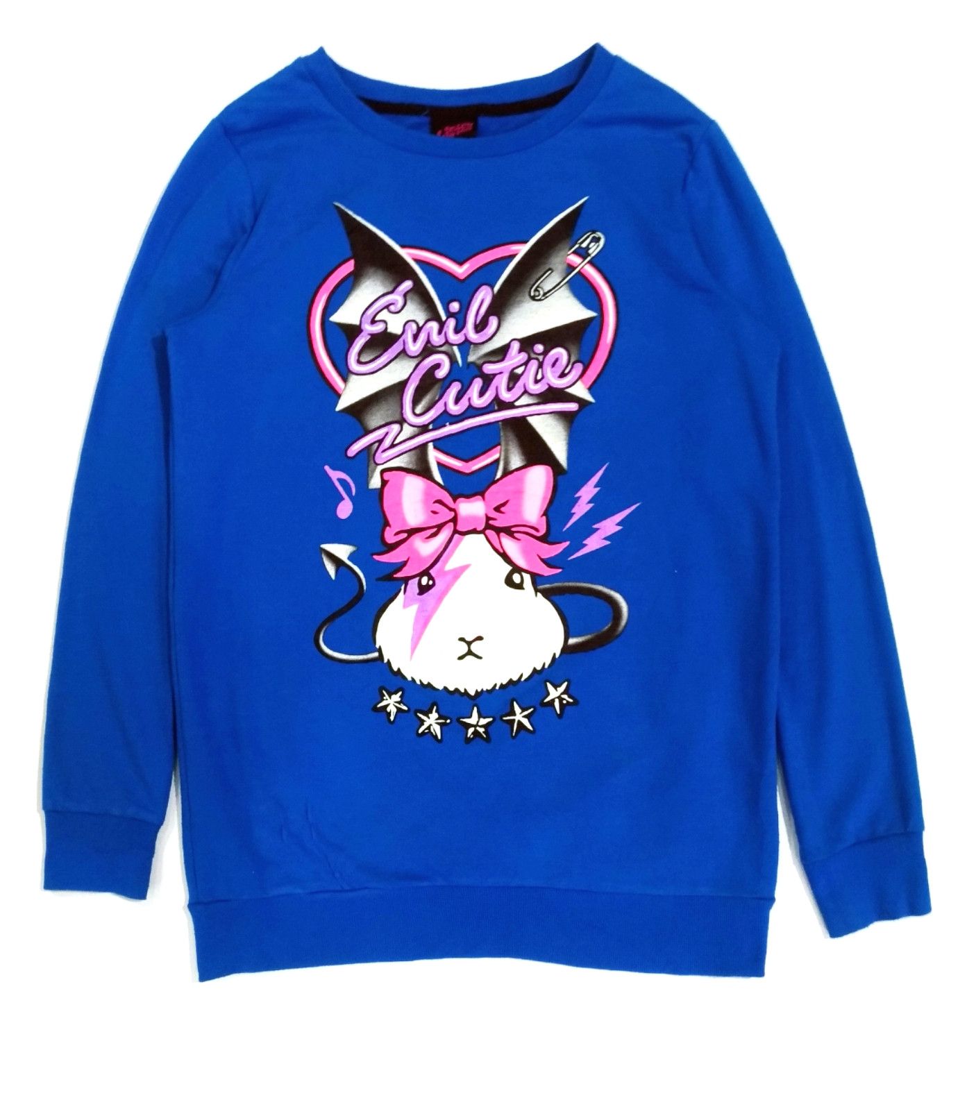Japanese Brand RARE! LISTEN FLAVOR JAPANESE BRAND "EVIL CUTIE" SWEATSHIRT Size US S / EU 44-46 / 1 - 1 Thumbnail