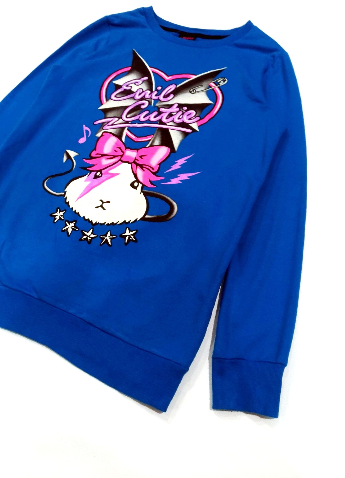 Japanese Brand RARE! LISTEN FLAVOR JAPANESE BRAND "EVIL CUTIE" SWEATSHIRT Size US S / EU 44-46 / 1 - 3 Thumbnail