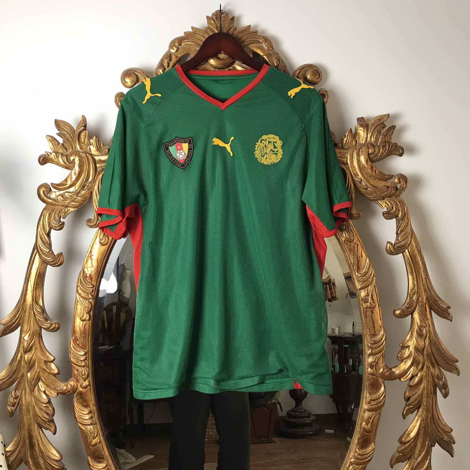 Puma Vintage Puma Camerun jersey soccer home 2008/2009 size L Size US M / EU 48-50 / 2 - 1 Thumbnail